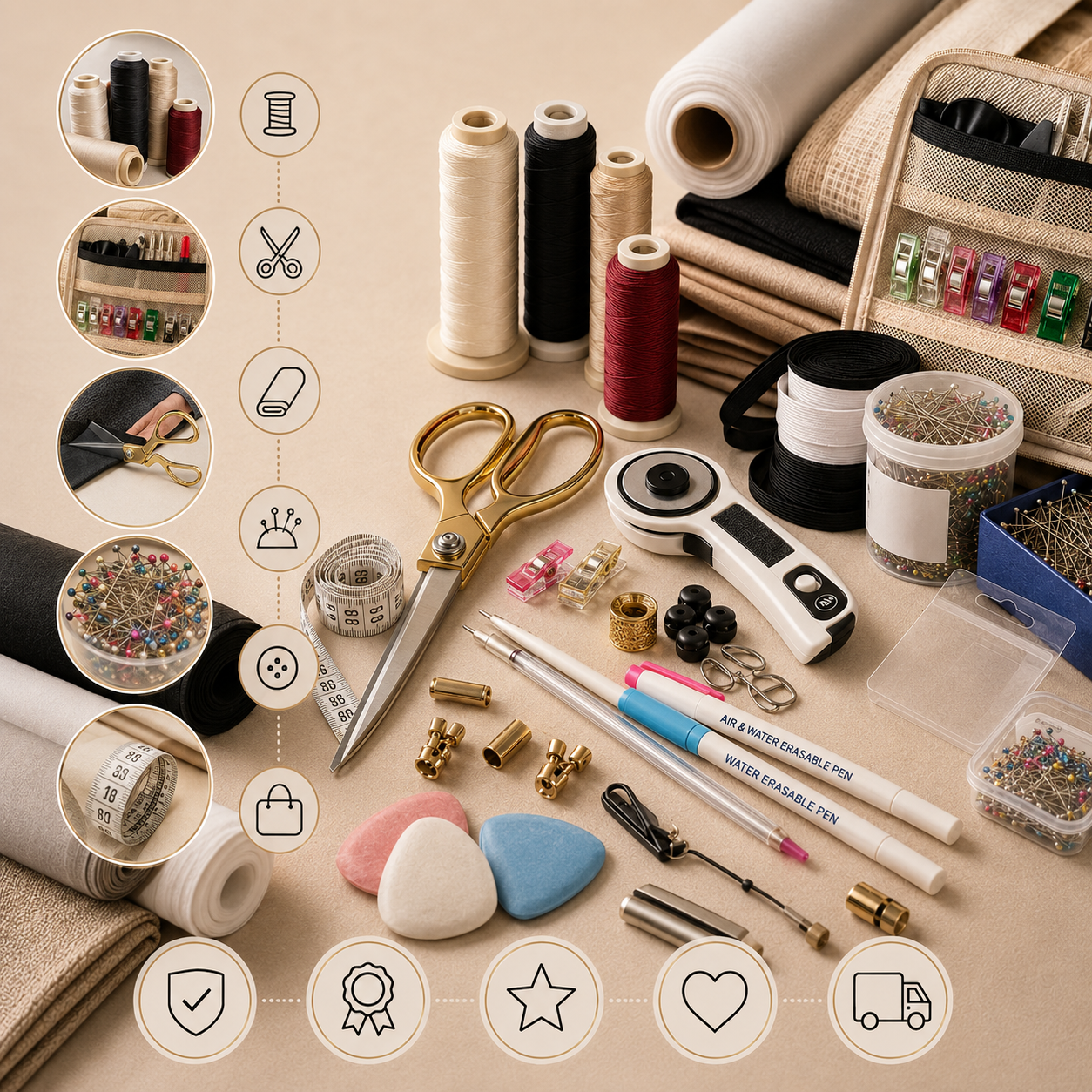 PINS & NEEDLES - ACCESSOIRES LEDUC BV