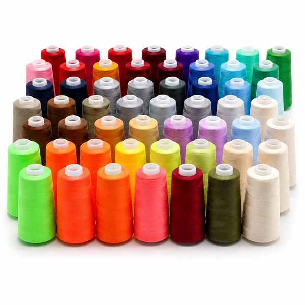 Polyester overlockgaren 3000 m | 100% polyester lockgaren