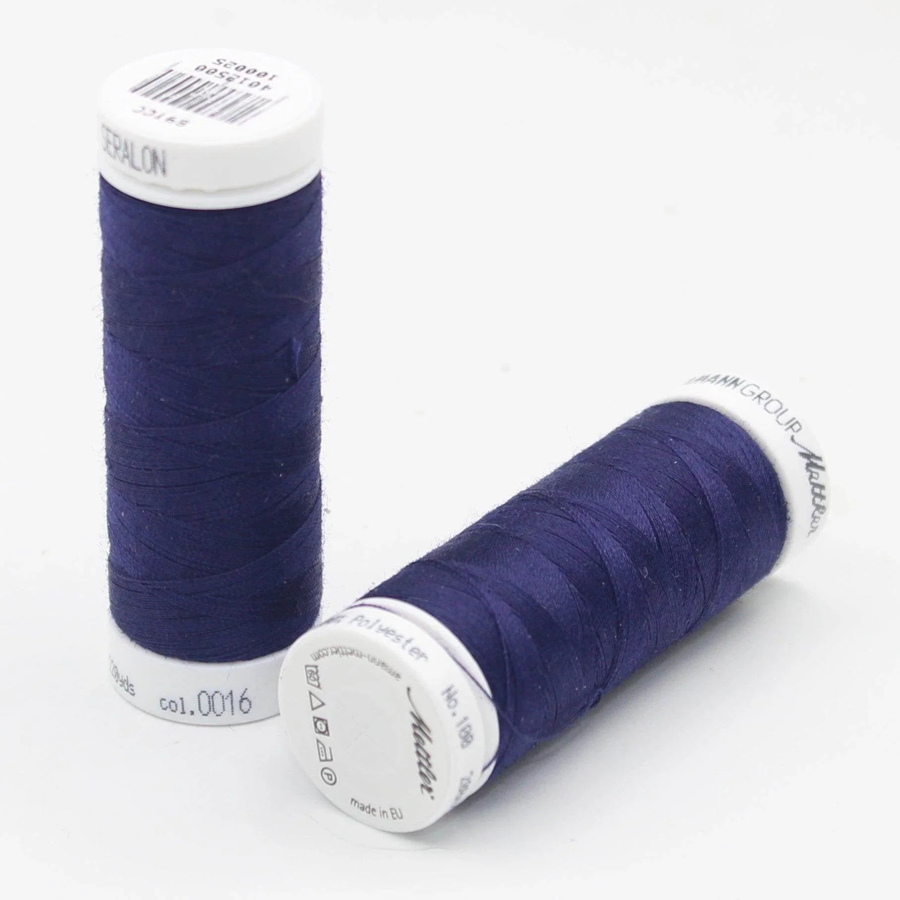 Amann Mettler Seralon Yarn 200mt - 100% Polyester - Oekotex - Made in Europe - ACCESSOIRES LEDUC BV
