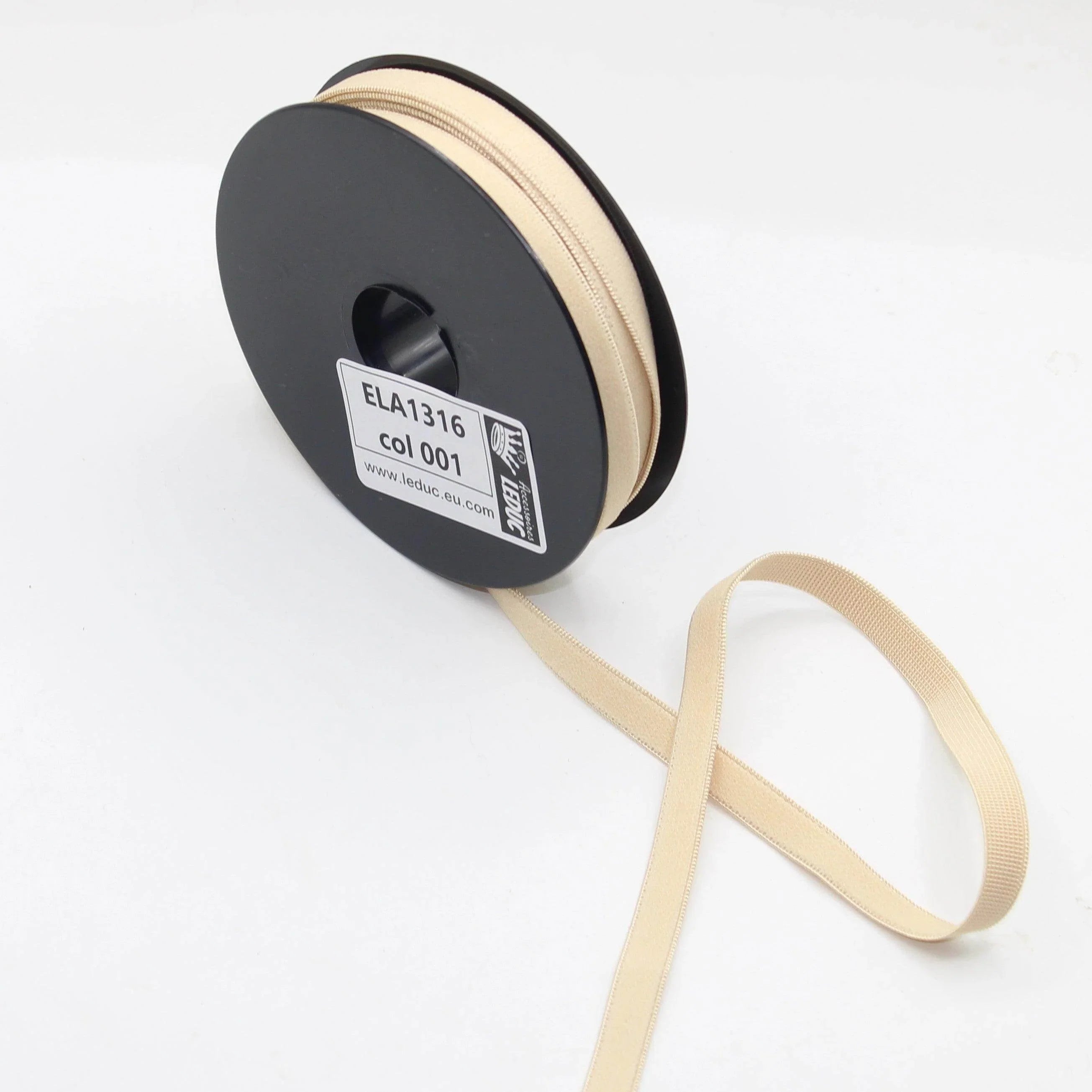 10mm Coloured Elastic 10mm - roll of 10 meters #ELA1316 - ACCESSOIRES LEDUC BV