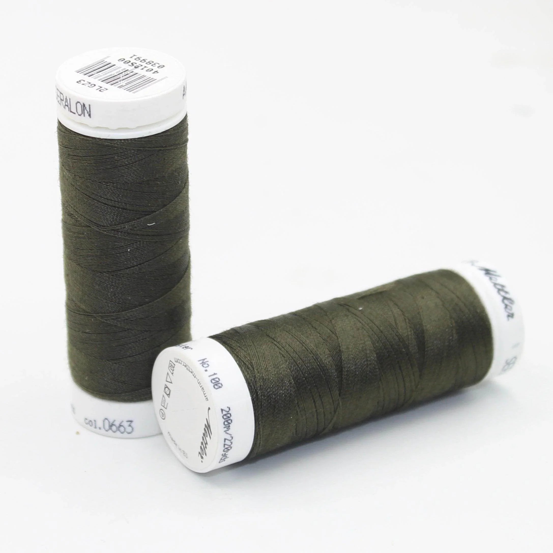 Amann Mettler Seralon Yarn 200mt - 100% Polyester - Oekotex - Made in Europe - ACCESSOIRES LEDUC BV