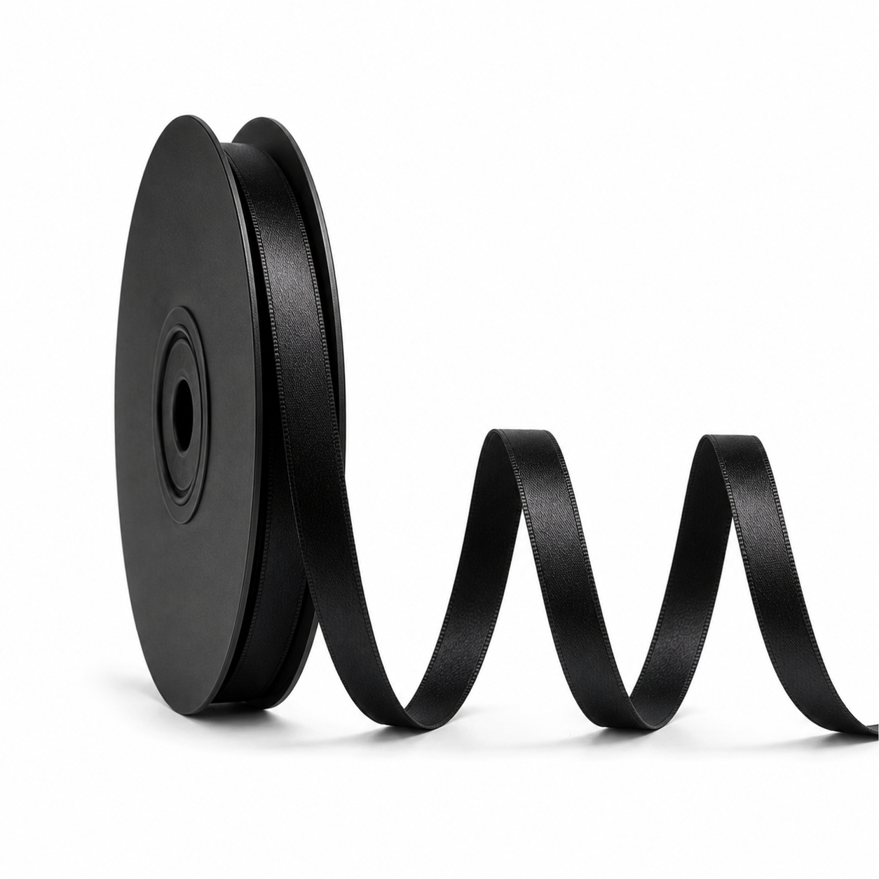 Deluxe Double-Sided Satin Ribbon Roll 25 m | Widths 3–63 mm