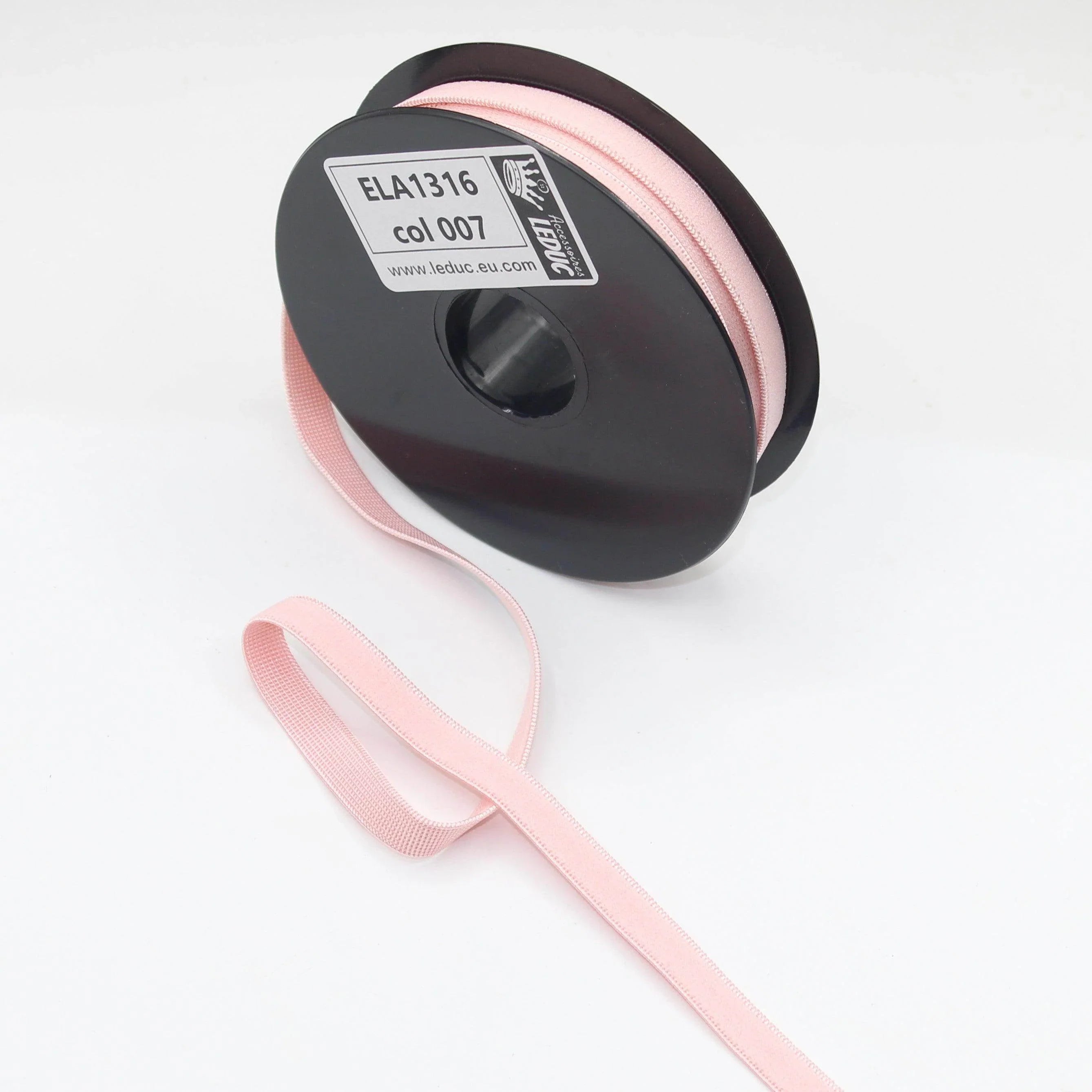 10mm Coloured Elastic 10mm - roll of 10 meters #ELA1316 - ACCESSOIRES LEDUC BV