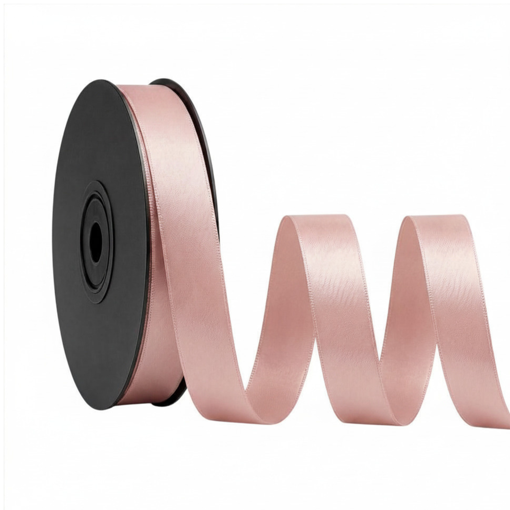 Deluxe Double-Sided Satin Ribbon Roll 25 m | Widths 3–63 mm