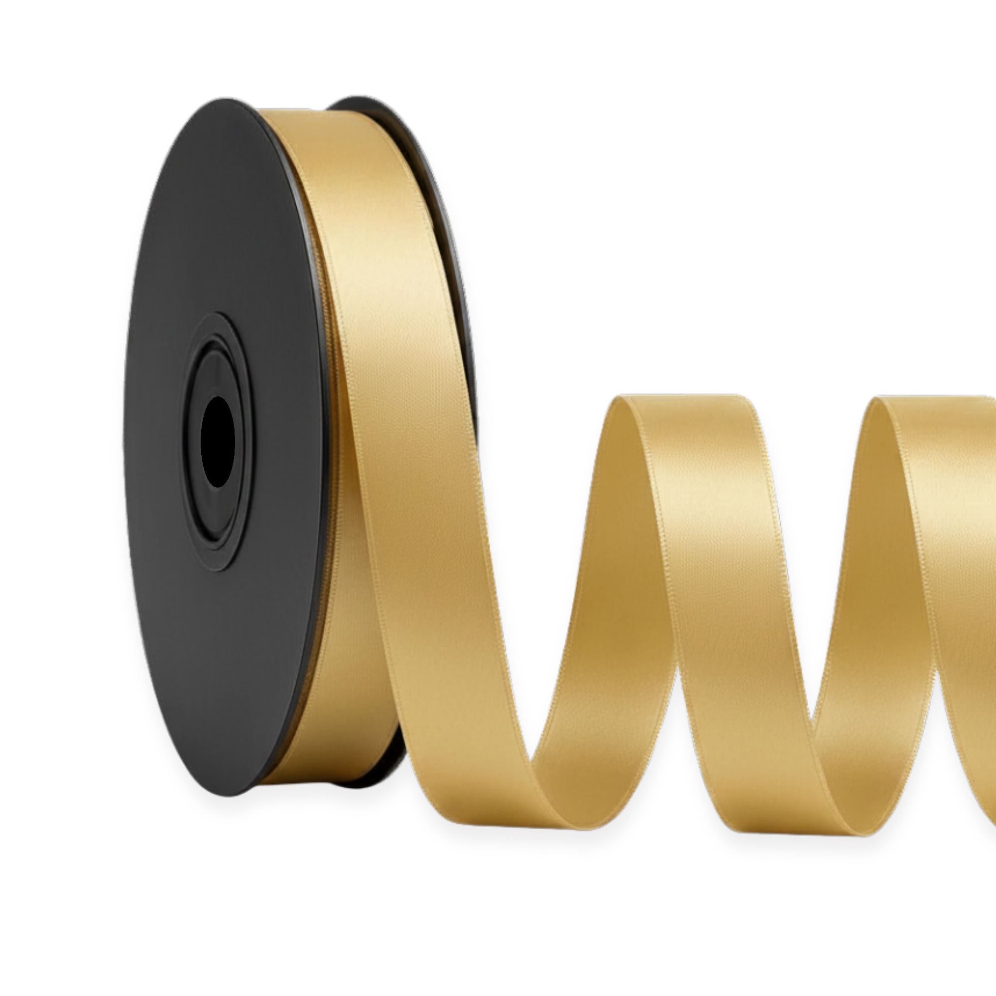 Deluxe dubbelzijdige satijnen lintrol 25 m | breedtes 3–63 mm