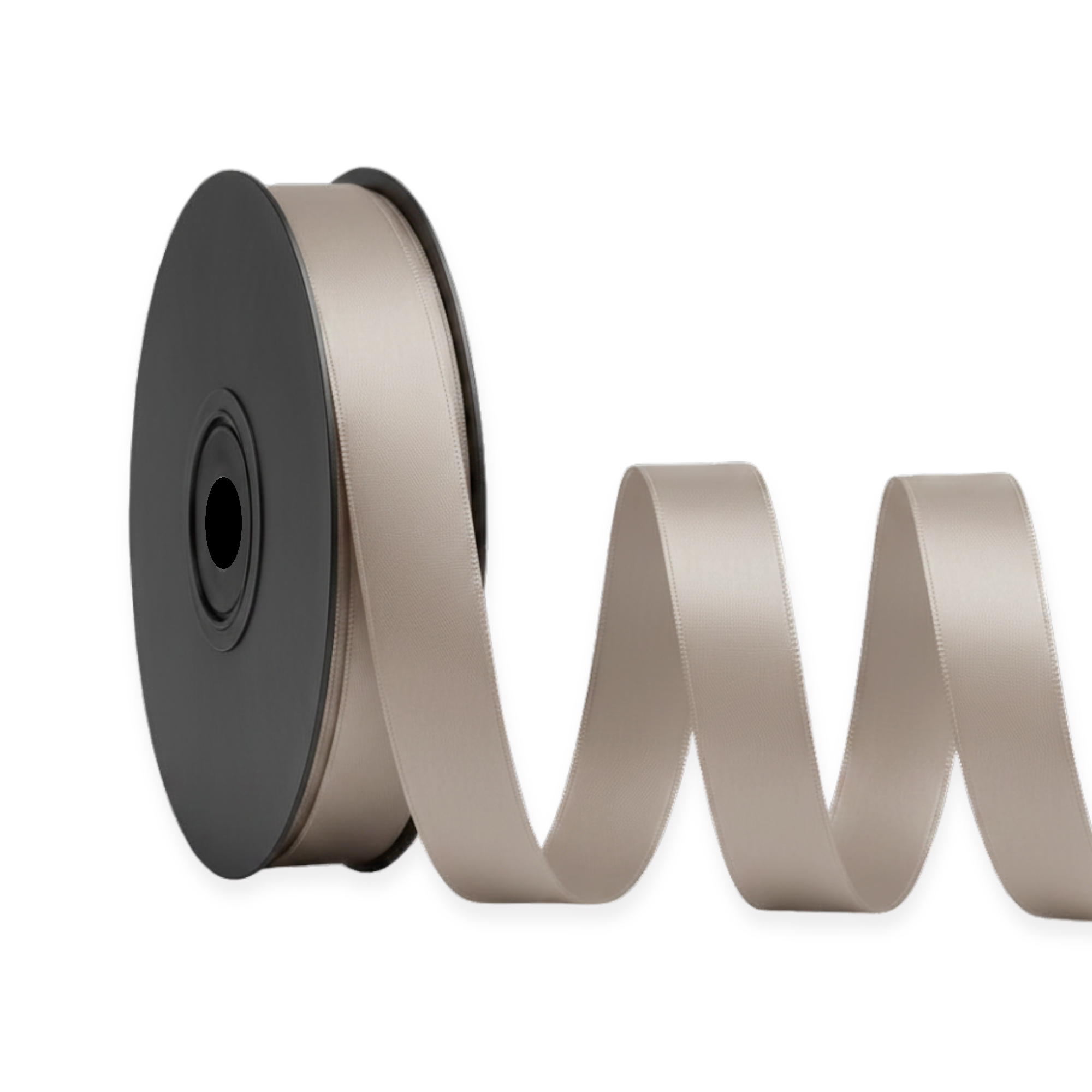 Deluxe dubbelzijdige satijnen lintrol 25 m | breedtes 3–63 mm
