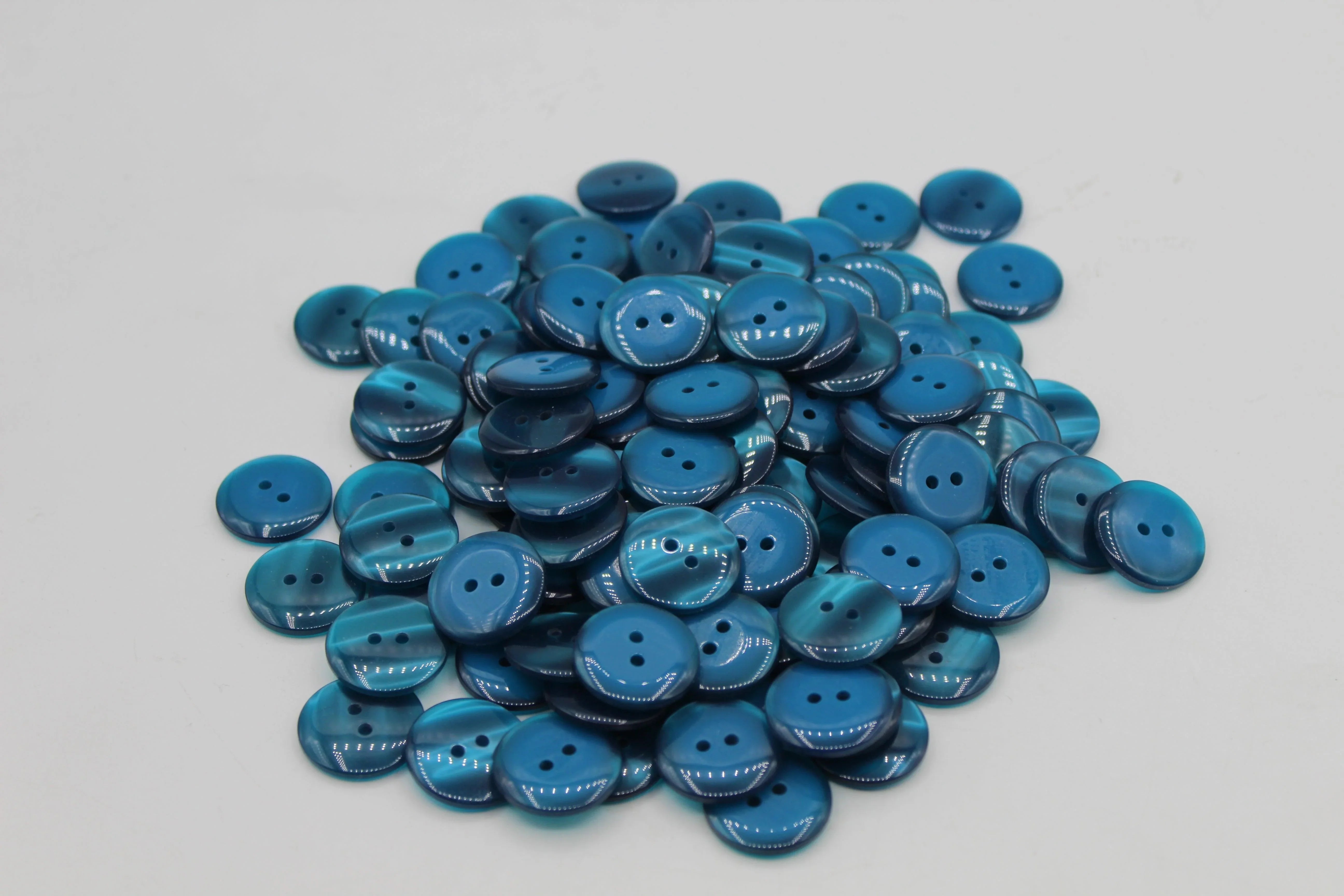 50 pieces 20mm - 2 Holes Polyester Button for Blouses (32") - (KP2 105 32") - ACCESSOIRES LEDUC BV