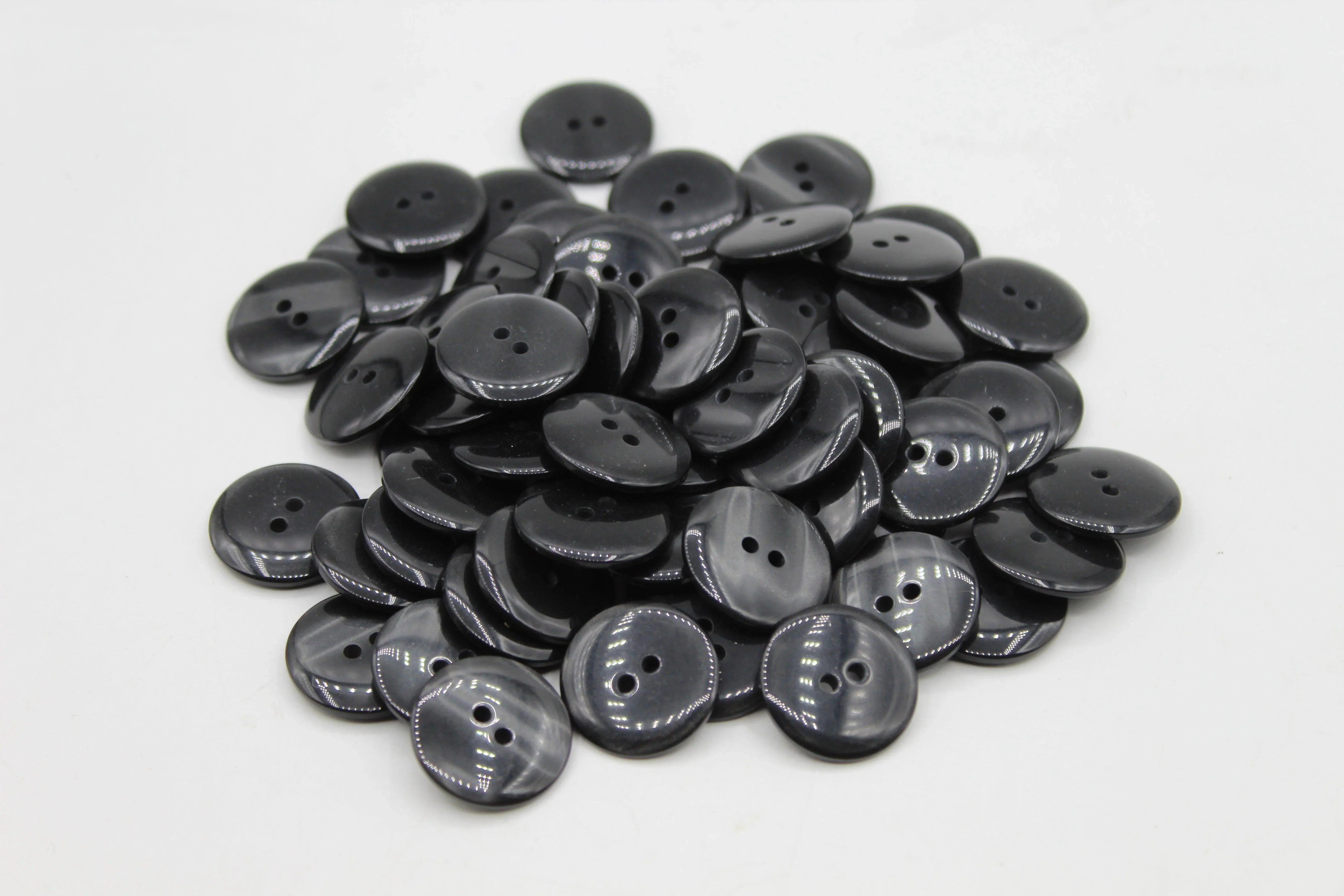 50 pieces 20mm - 2 Holes Polyester Button for Blouses (32") - (KP2 105 32") - ACCESSOIRES LEDUC BV