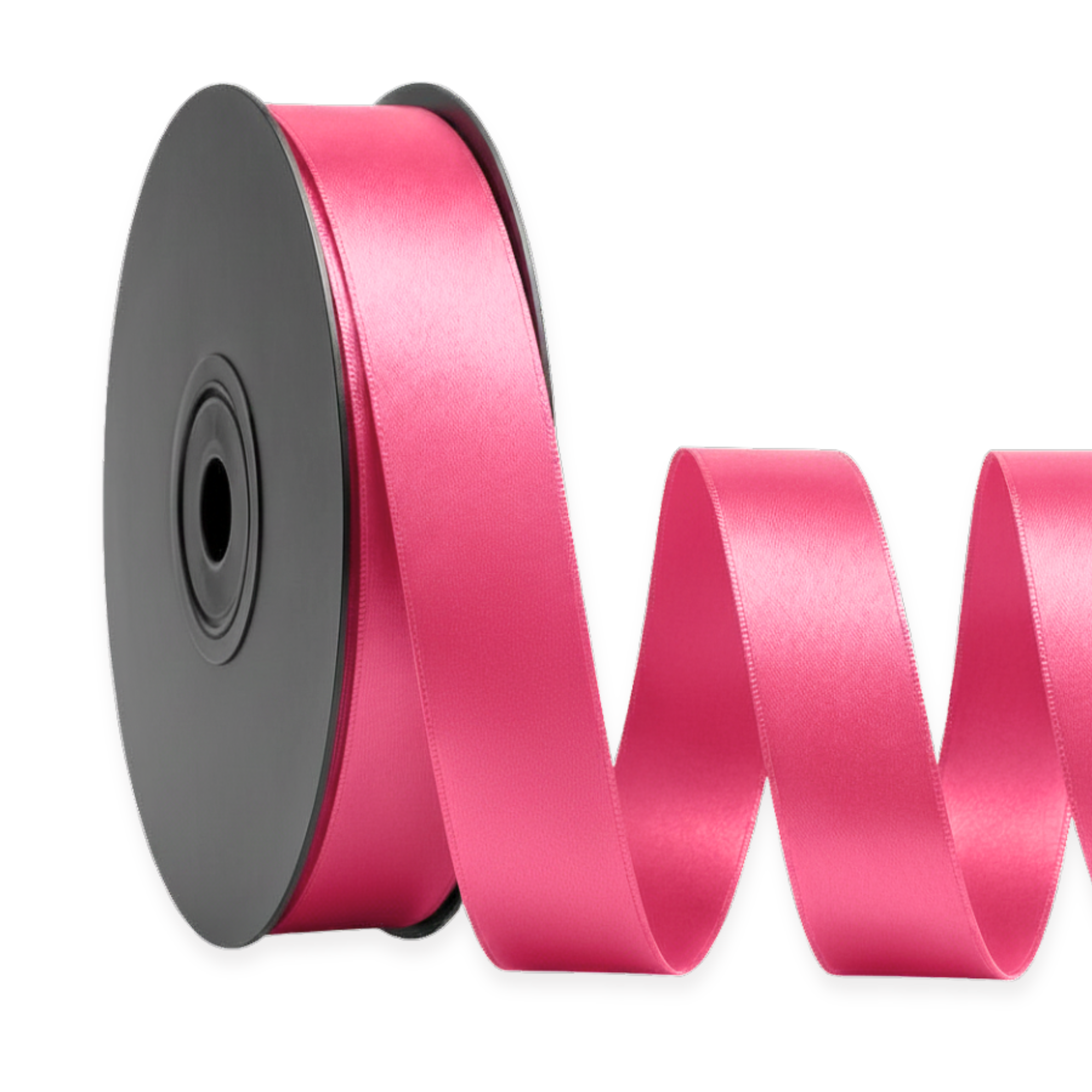 Deluxe Double-Sided Satin Ribbon Roll 25 m | Widths 3–63 mm