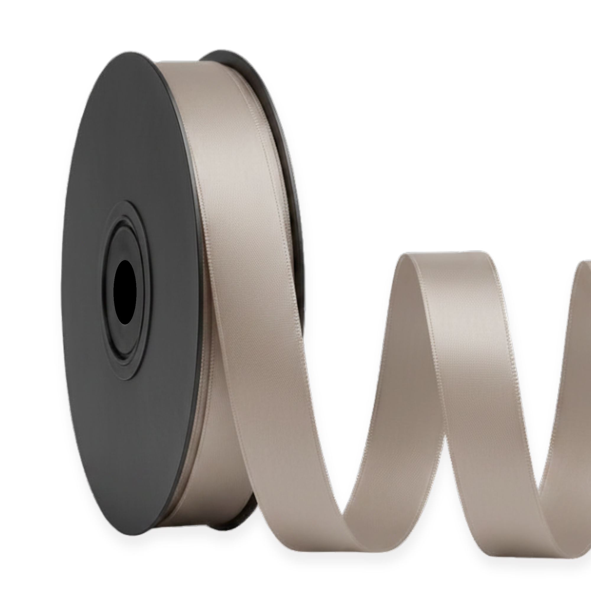 Deluxe dubbelzijdige satijnen lintrol 25 m | breedtes 3–63 mm