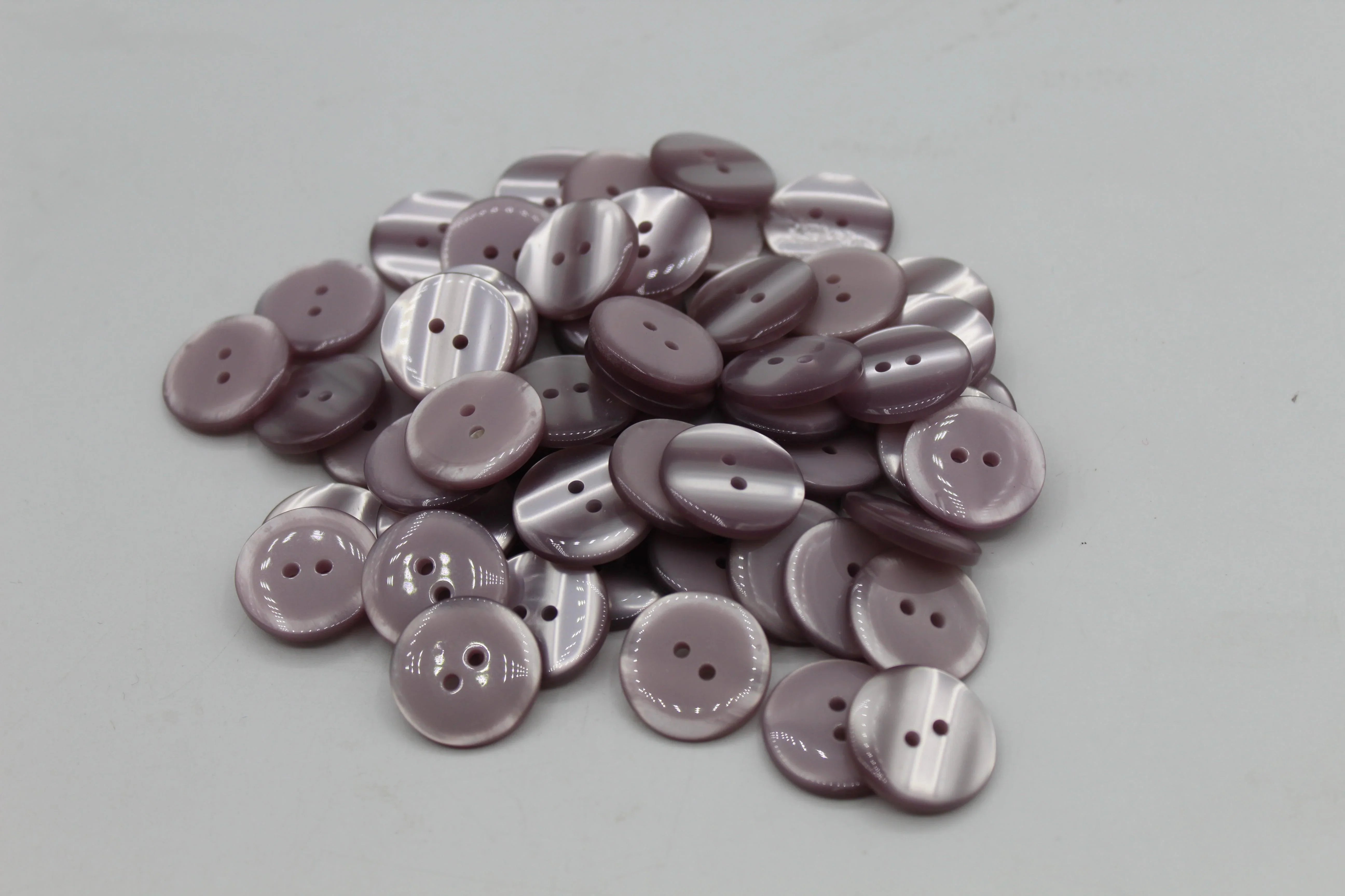 50 pieces 20mm - 2 Holes Polyester Button for Blouses (32") - (KP2 105 32") - ACCESSOIRES LEDUC BV