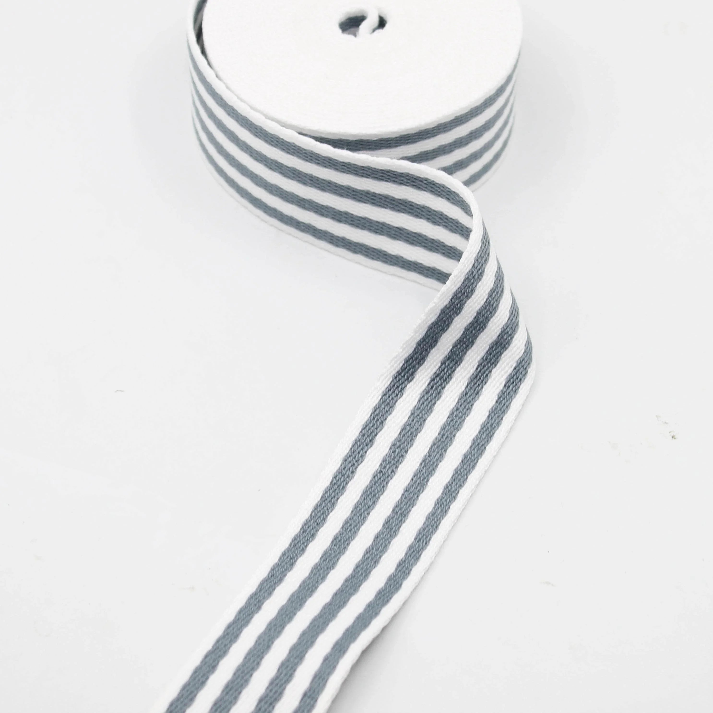 5 meters Multi - Striped Webbing 40mm #RUB1912 - ACCESSOIRES LEDUC BV