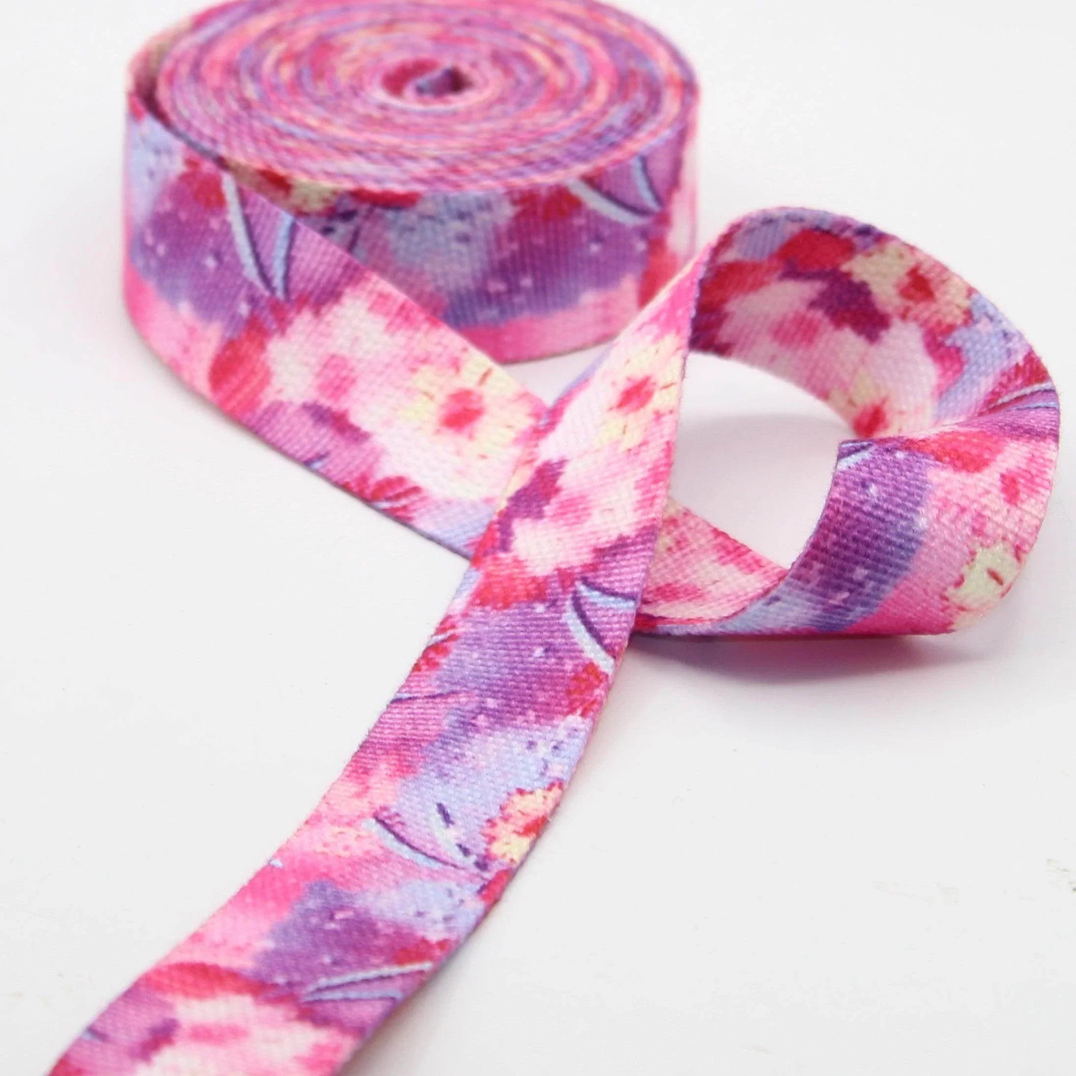 30mm Fancy Printed Cotton Webbing 5mt/10mt #RUB3520 - ACCESSOIRES LEDUC BV