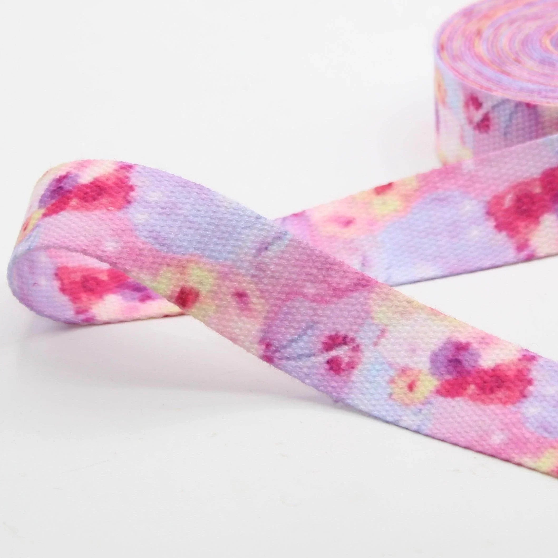 30mm Fancy Printed Cotton Webbing 5mt/10mt #RUB3520 - ACCESSOIRES LEDUC BV