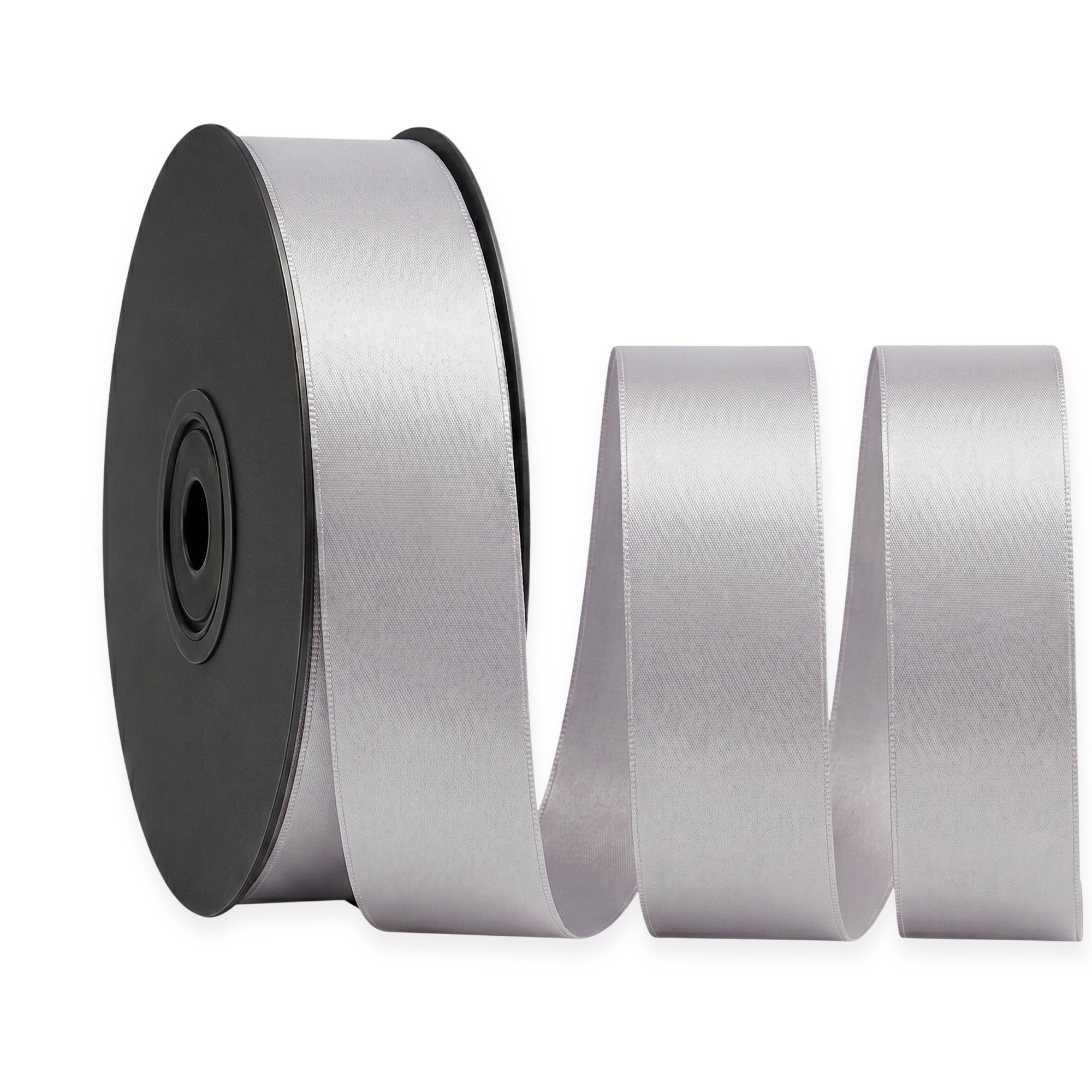 Deluxe Double-Sided Satin Ribbon Roll 25 m | Widths 3–63 mm