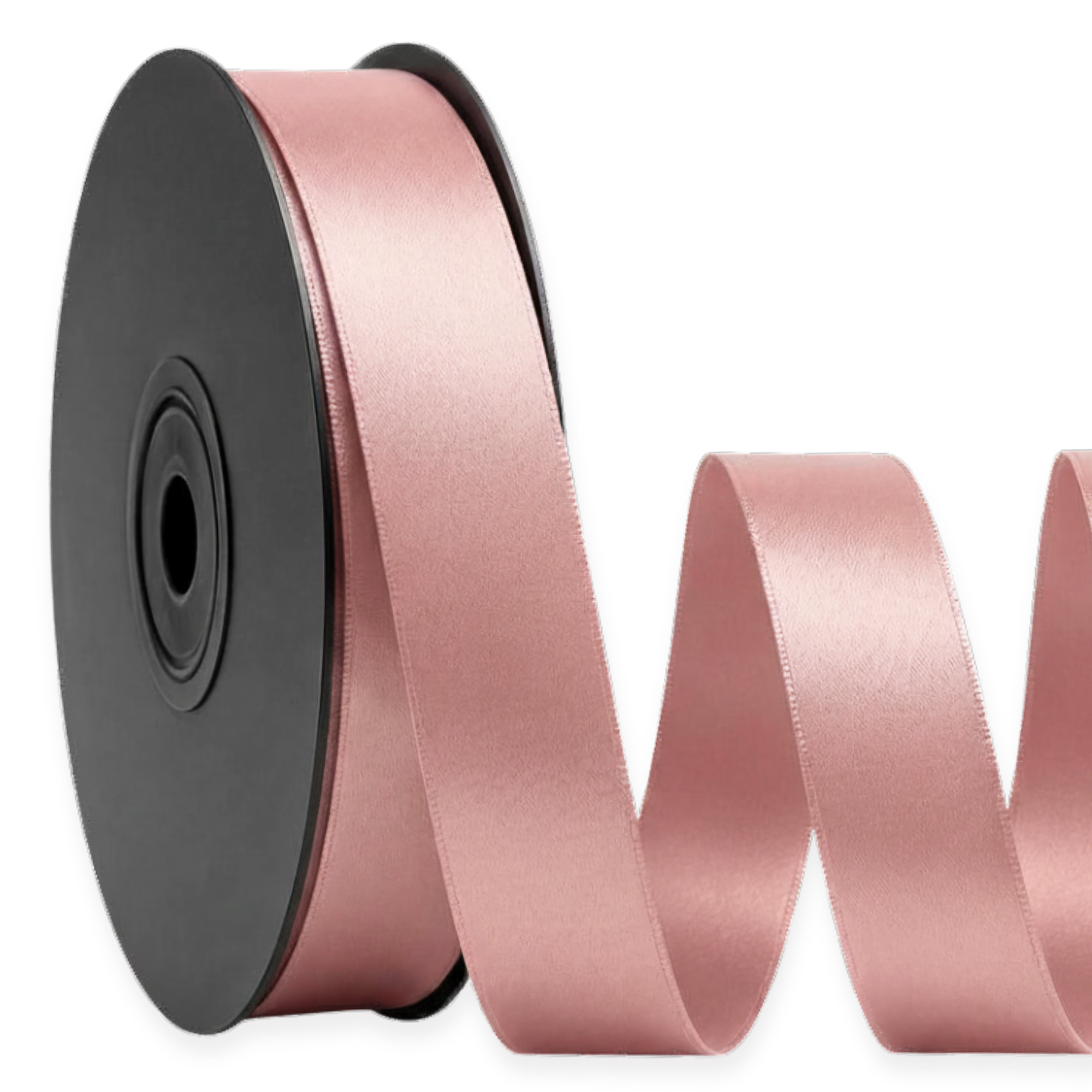 Deluxe Double-Sided Satin Ribbon Roll 25 m | Widths 3–63 mm