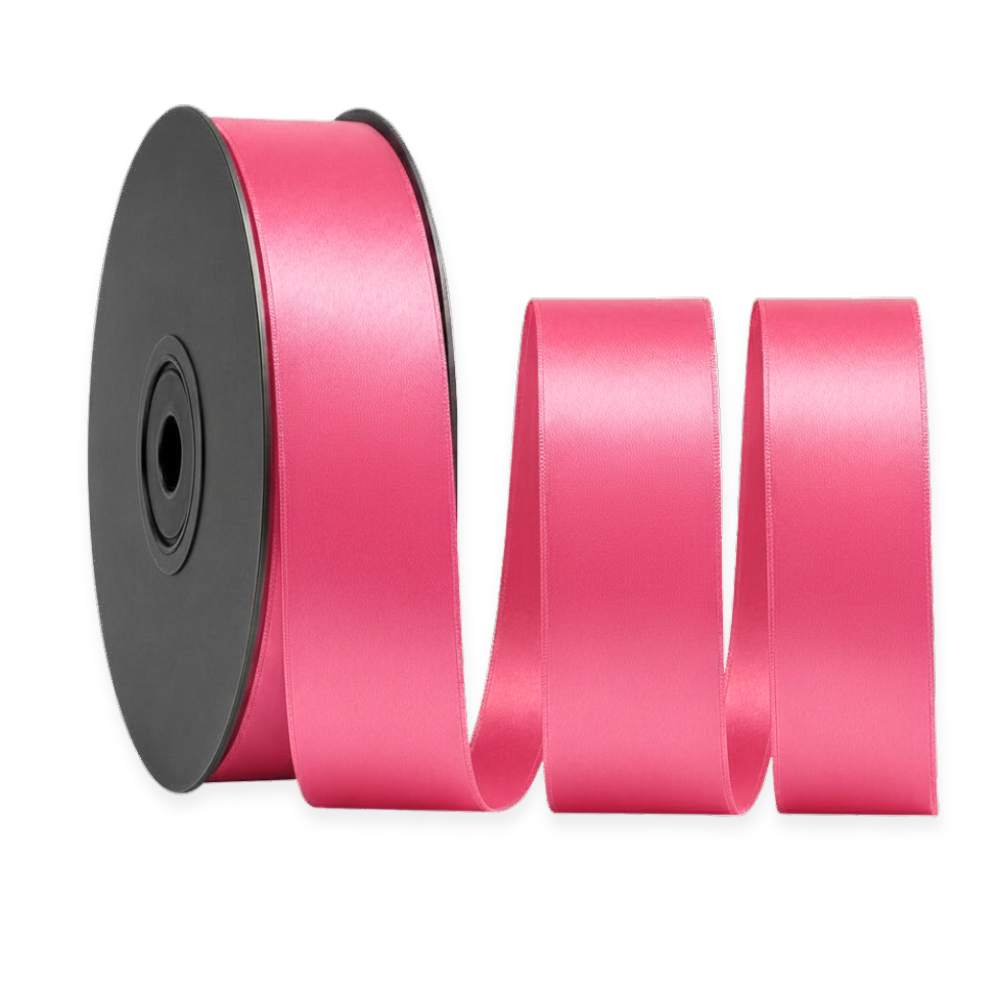 Deluxe Double-Sided Satin Ribbon Roll 25 m | Widths 3–63 mm