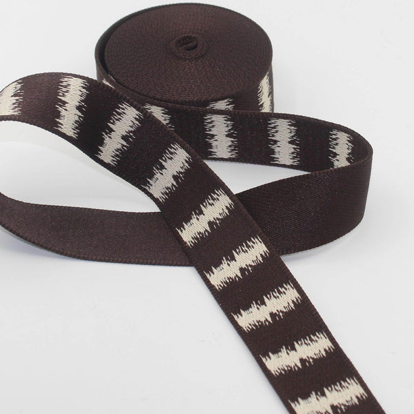 40mm Squiggles Webbing 5/10/45mt #RUB3547 - ACCESSOIRES LEDUC BV