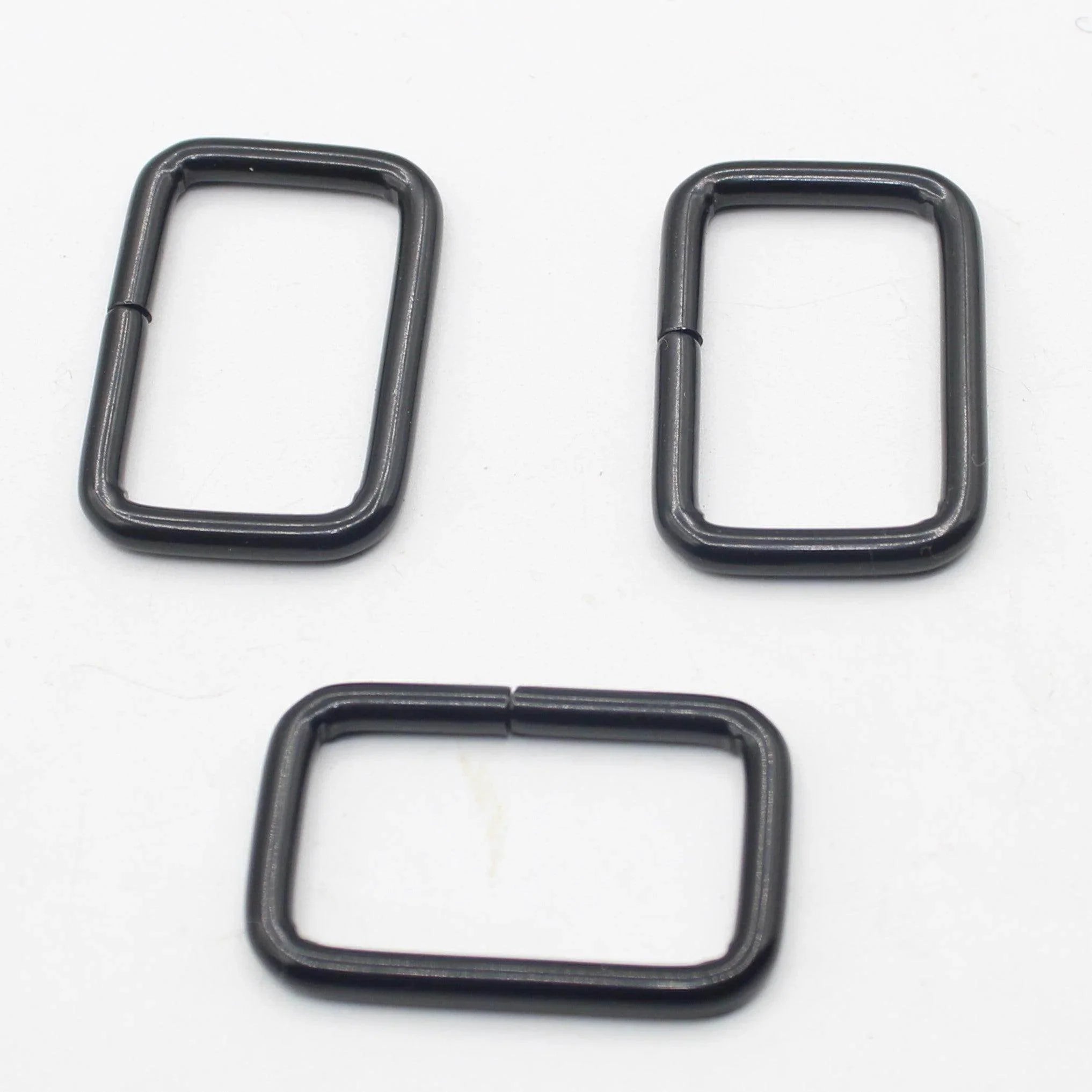 3 Buckles / Lobsters / D-Rings 30 / 40 or 50mm - Gold Silver Oldbrass Mat Black or Gunmetal - ACCESSOIRES LEDUC BV