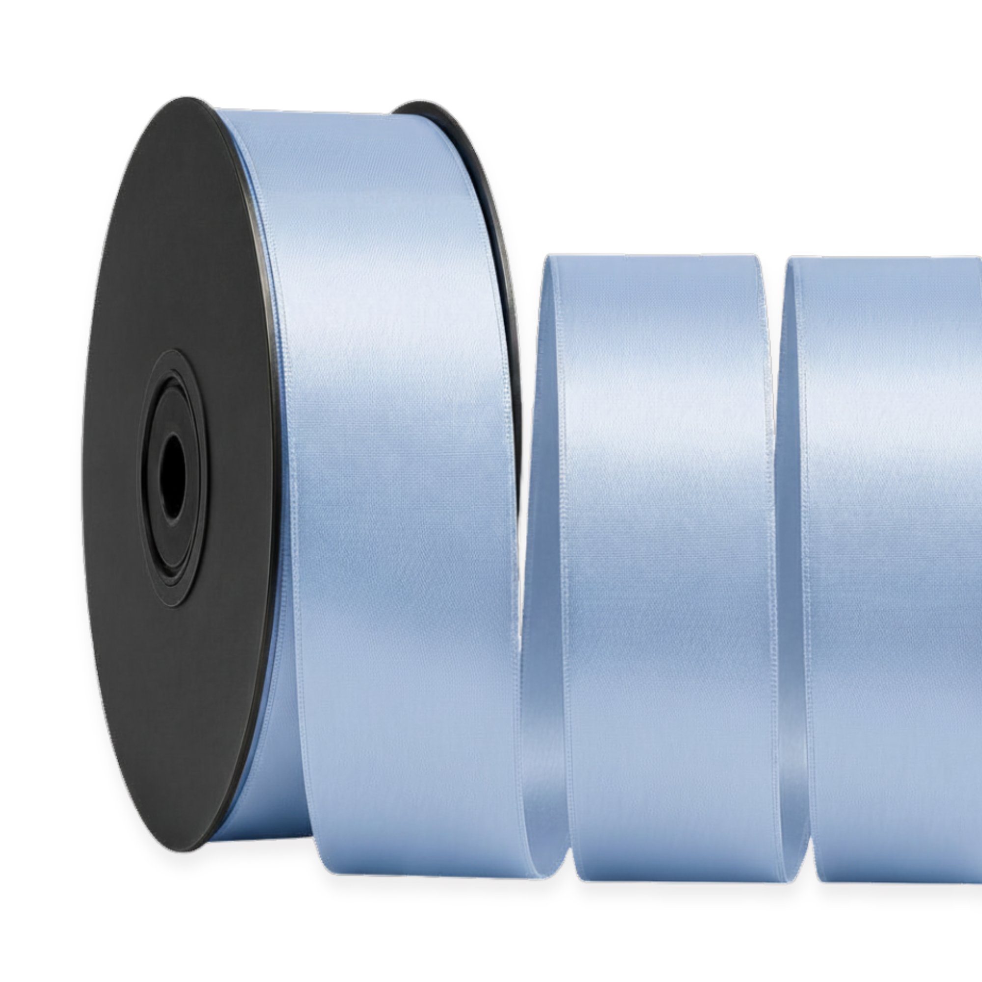 Deluxe dubbelzijdige satijnen lintrol 25 m | breedtes 3–63 mm