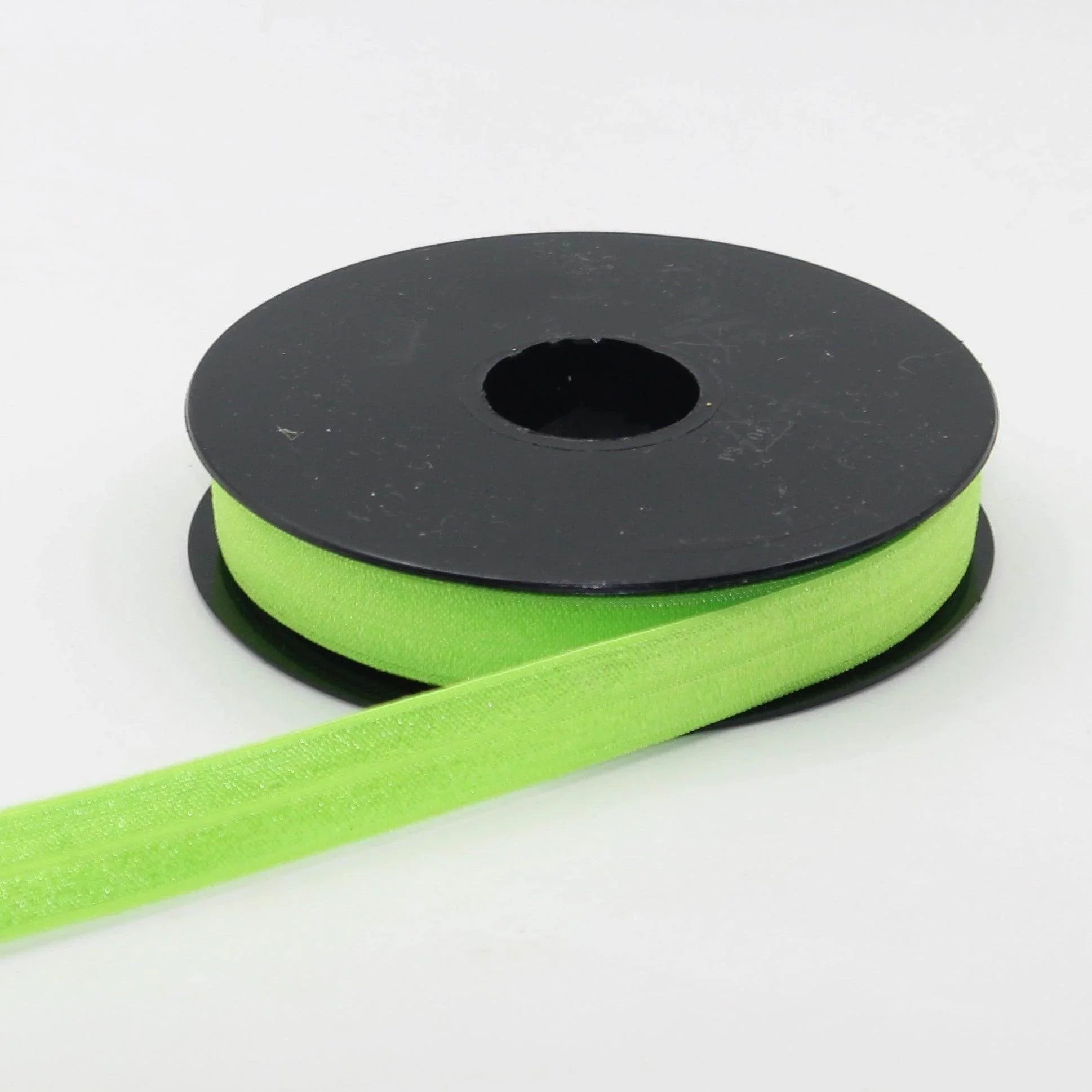 10 meters 17mm Prefolded Elastic Bias Binding Polyester Satin #ELA3610 - ACCESSOIRES LEDUC BV