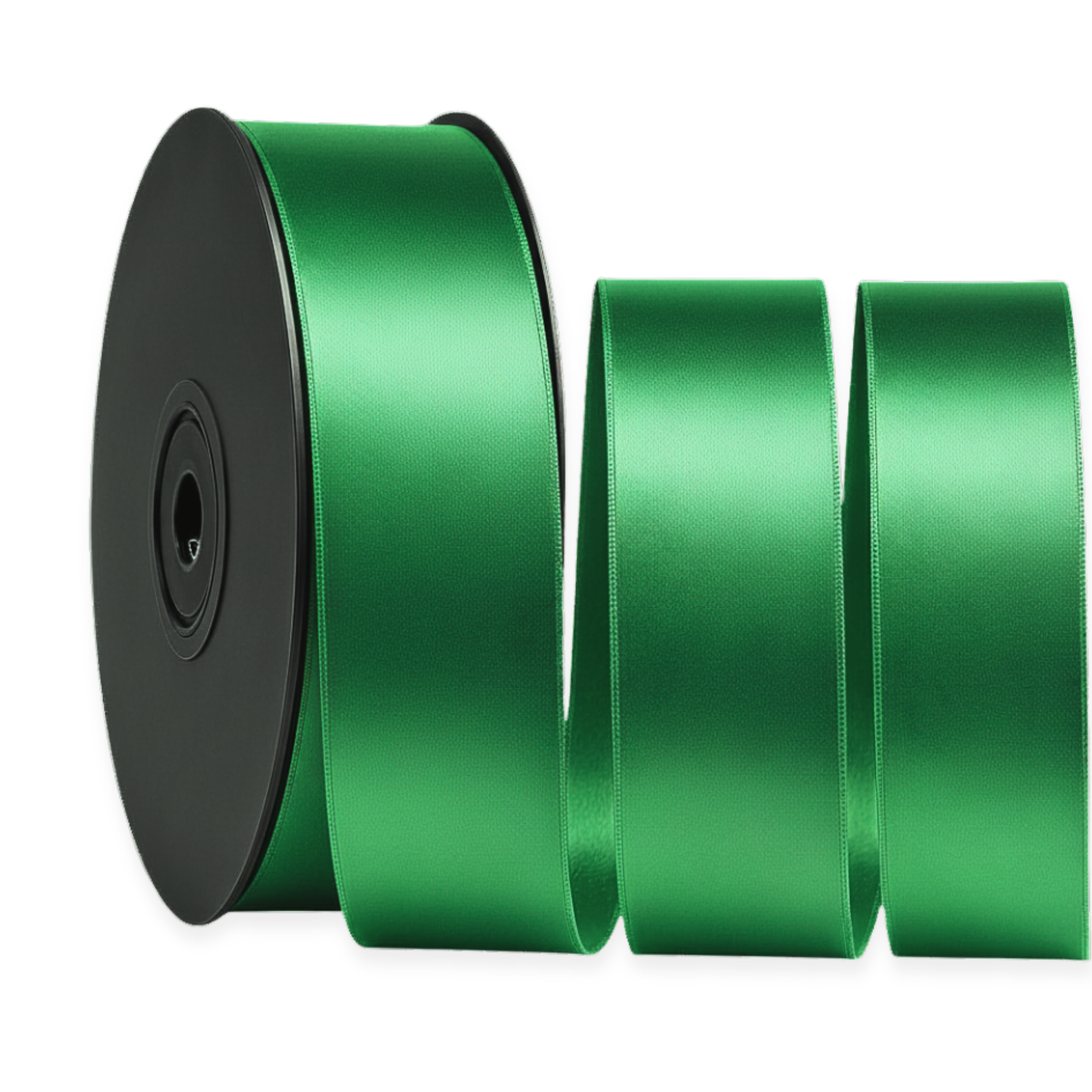 Deluxe dubbelzijdige satijnen lintrol 25 m | breedtes 3–63 mm