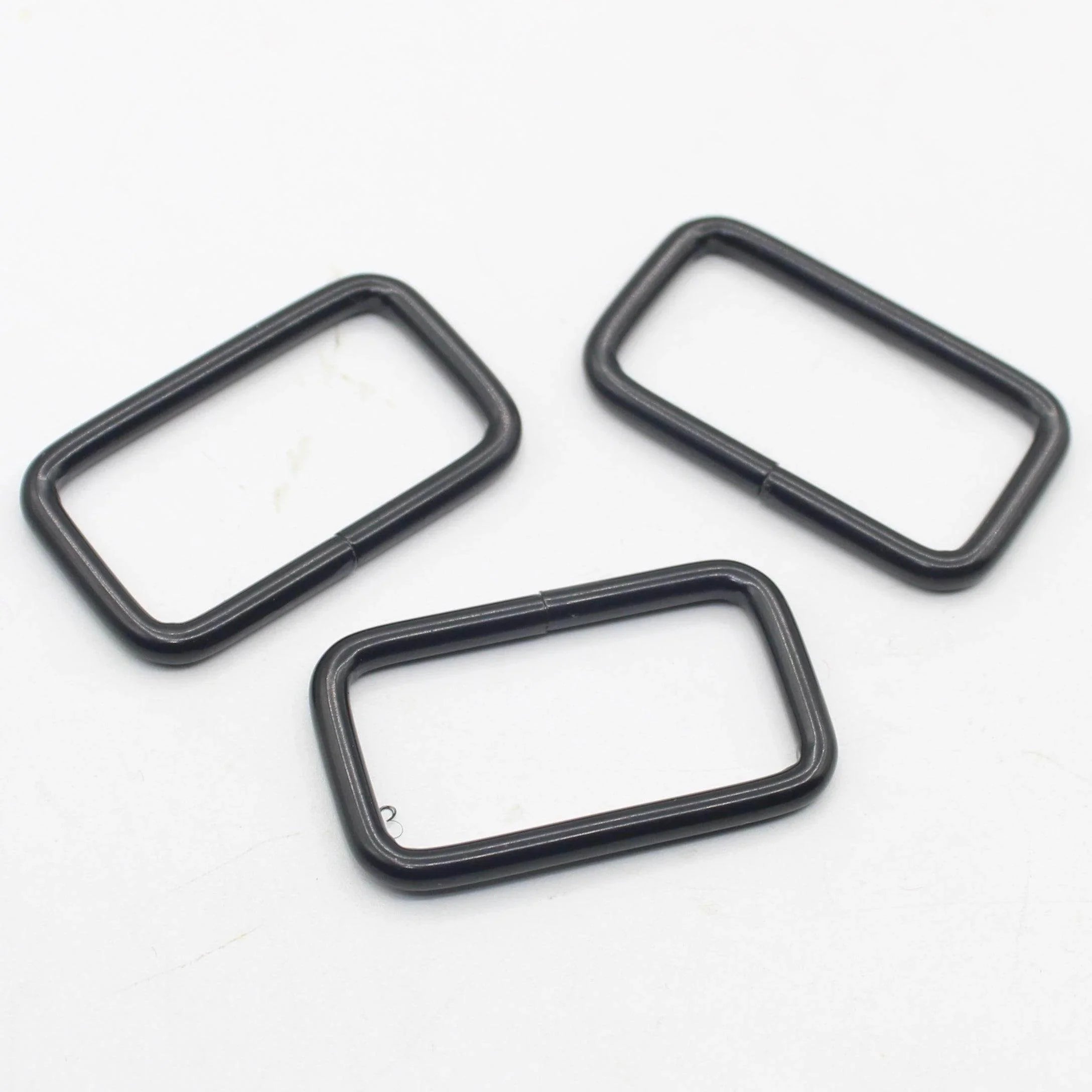 3 Buckles / Lobsters / D-Rings 30 / 40 or 50mm - Gold Silver Oldbrass Mat Black or Gunmetal - ACCESSOIRES LEDUC BV