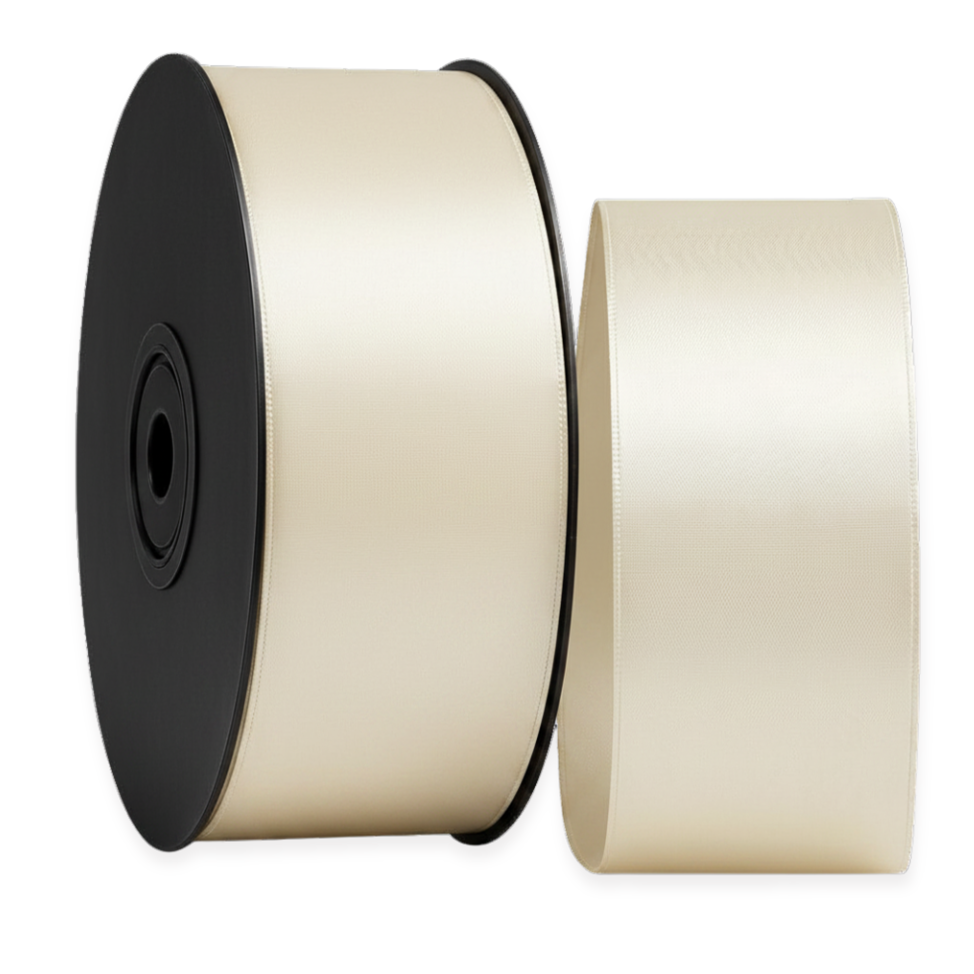 Deluxe Double-Sided Satin Ribbon Roll 25 m | Widths 3–63 mm