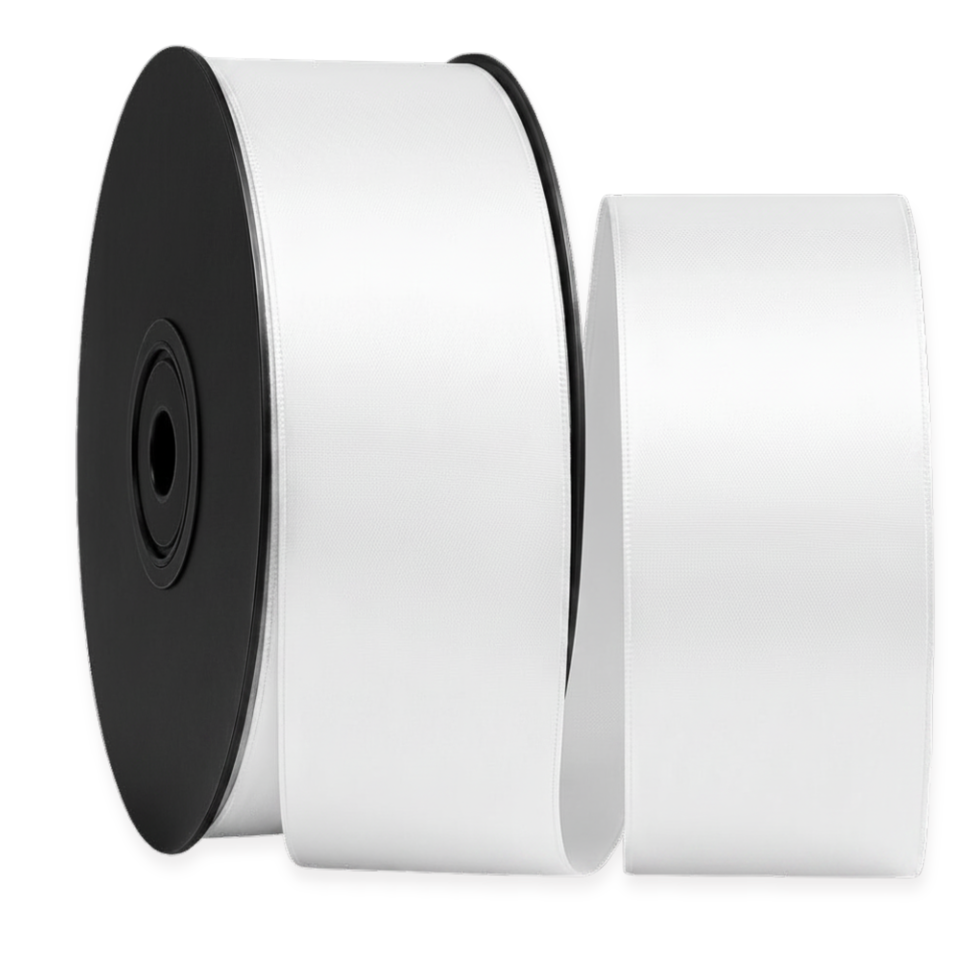 Deluxe Double-Sided Satin Ribbon Roll 25 m | Widths 3–63 mm