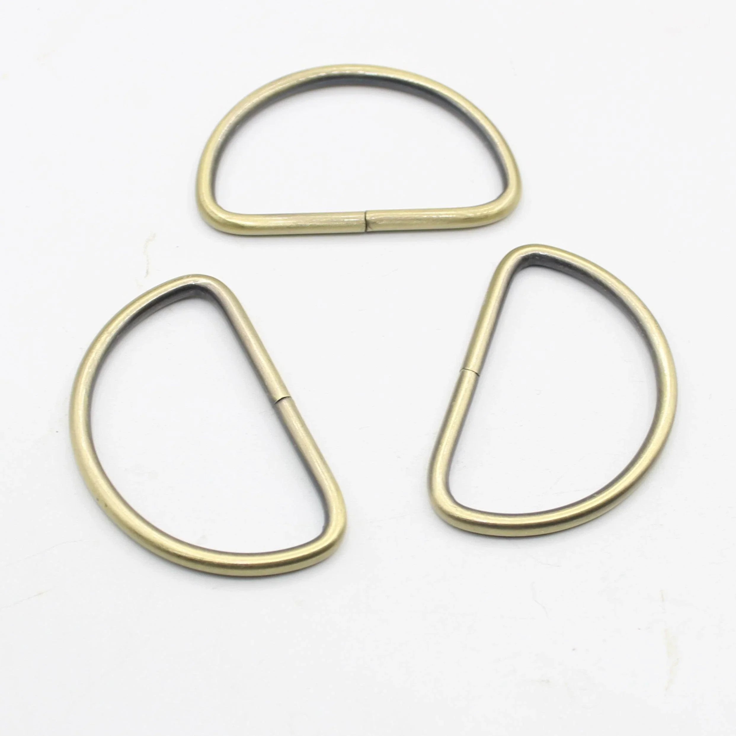 3 Buckles / Lobsters / D-Rings 30 / 40 or 50mm - Gold Silver Oldbrass Mat Black or Gunmetal - ACCESSOIRES LEDUC BV