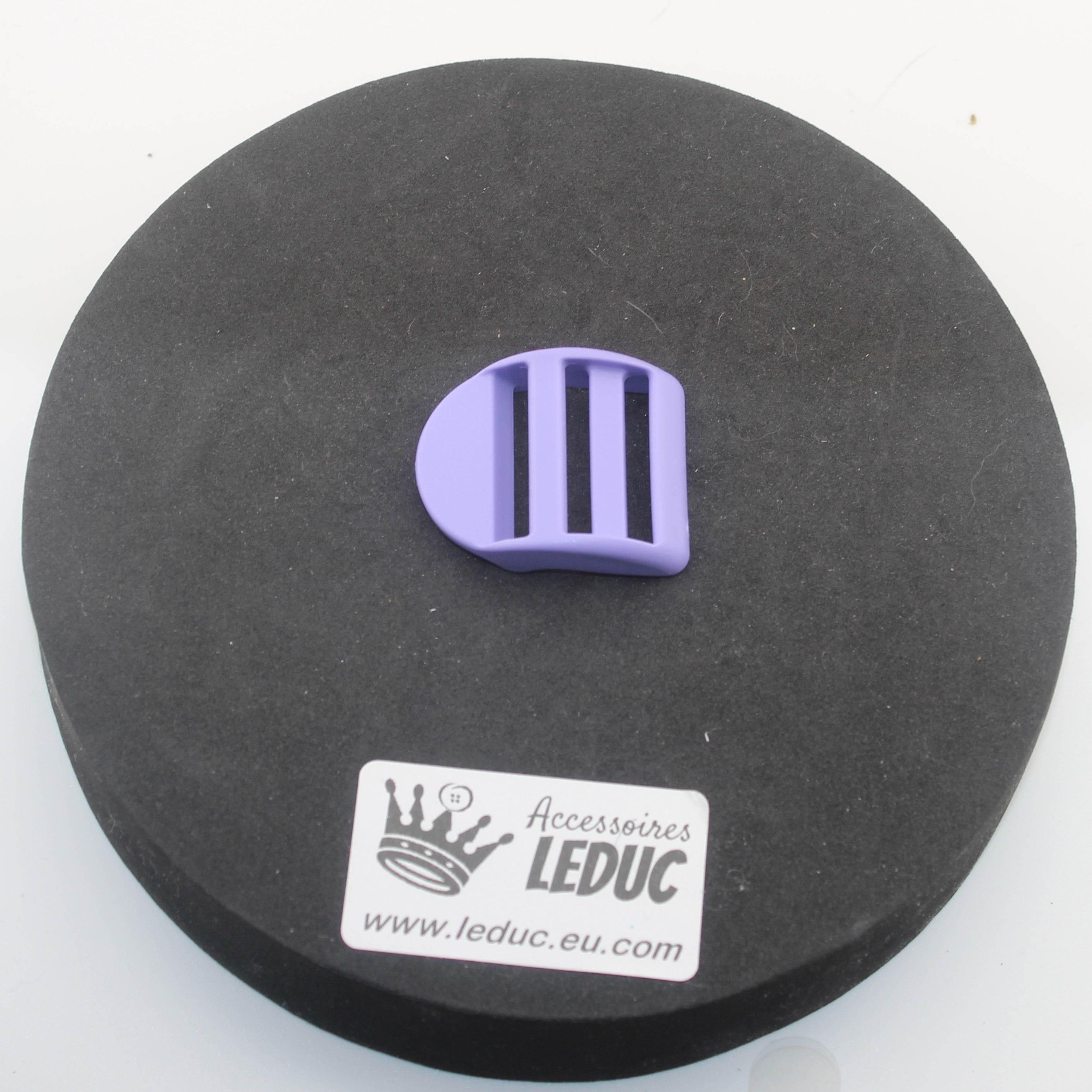 Coloured Buckle, fits size 30mm, available in Many Colours, in Sliding Loop or Clipsable Buckle versions - ACCESSOIRES LEDUC BV