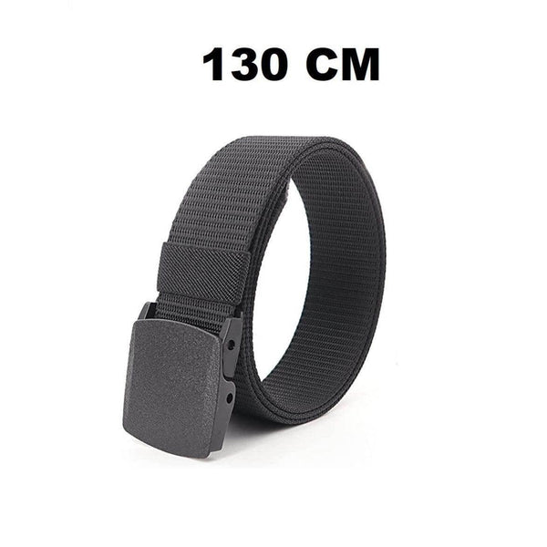 130cm BELT with Sliding Plastic Buckle, Fits all Sizes, Adjustable, Unisex, Very Convenient for Security Checks - ACCESSOIRES LEDUC BV