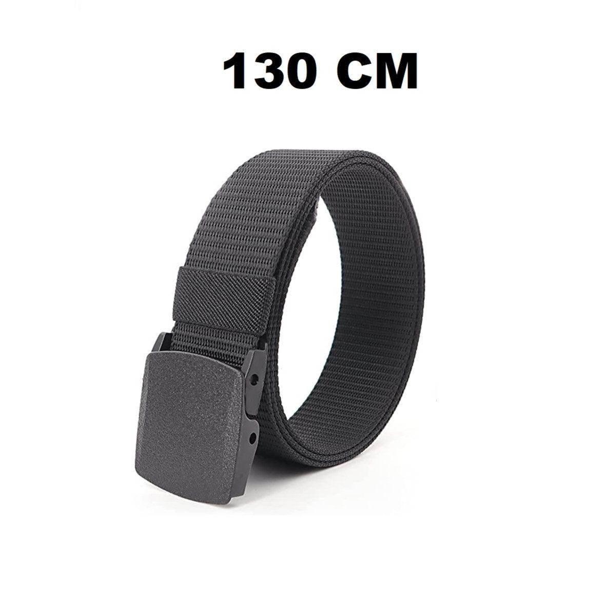 130cm BELT with Sliding Plastic Buckle, Fits all Sizes, Adjustable, Unisex, Very Convenient for Security Checks - ACCESSOIRES LEDUC BV