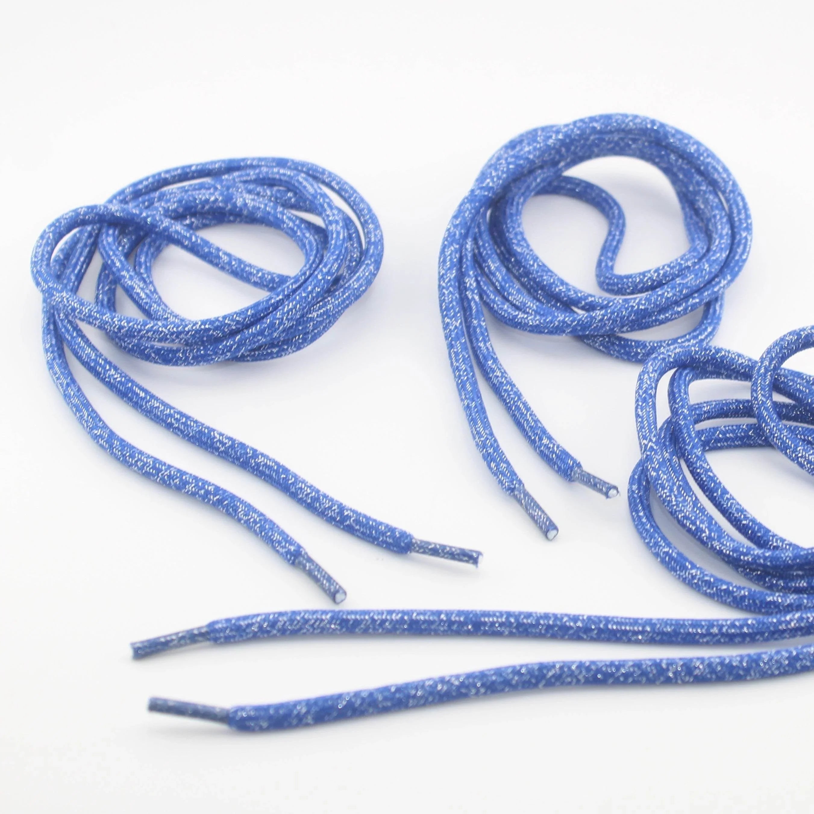 1 piece, 130cm / Ø5MM / Sweater / Trousers Cord Polyester & Lurex with Cord Ends #COR4007 - ACCESSOIRES LEDUC BV