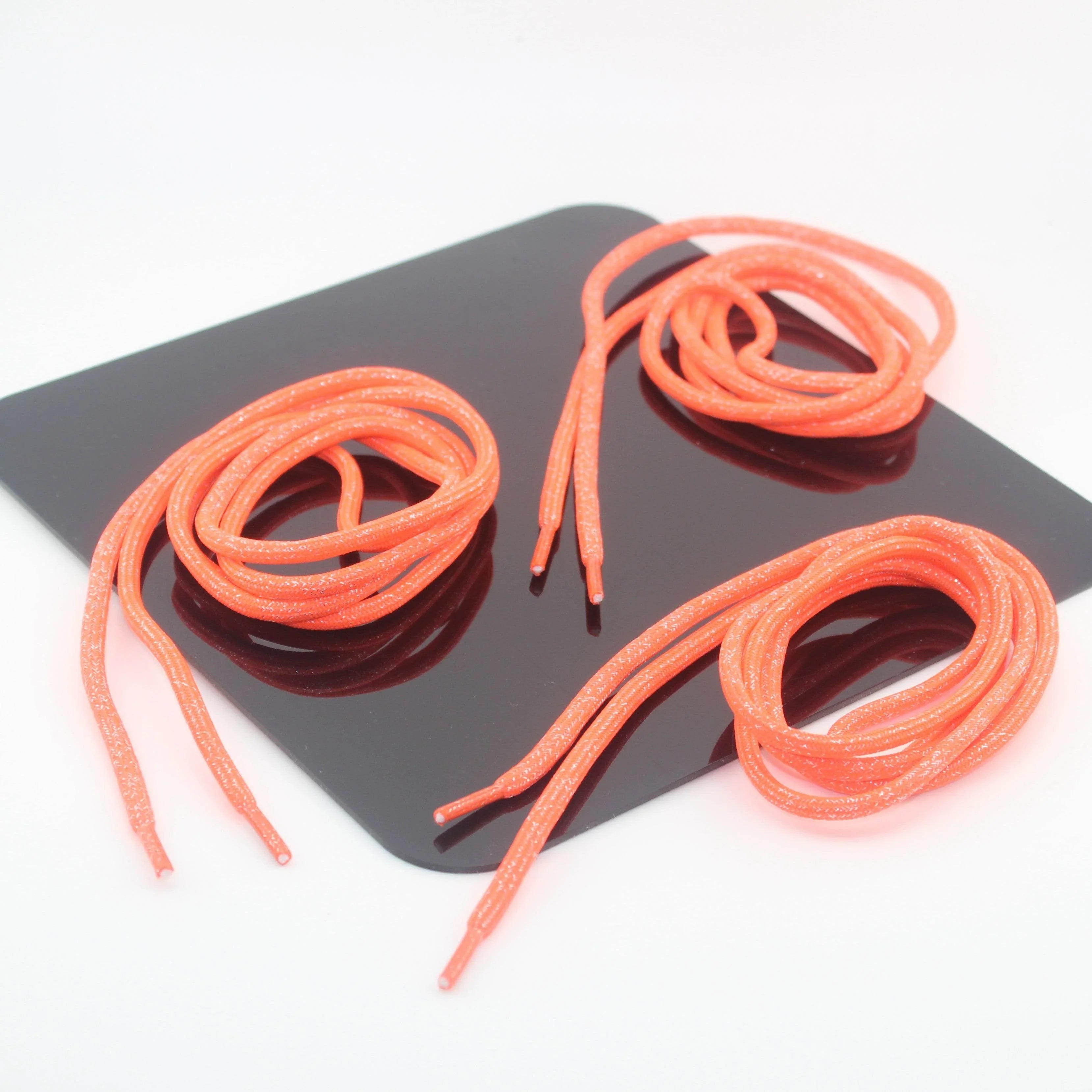 1 piece, 130cm / Ø5MM / Sweater / Trousers Cord Polyester & Lurex with Cord Ends #COR4007 - ACCESSOIRES LEDUC BV