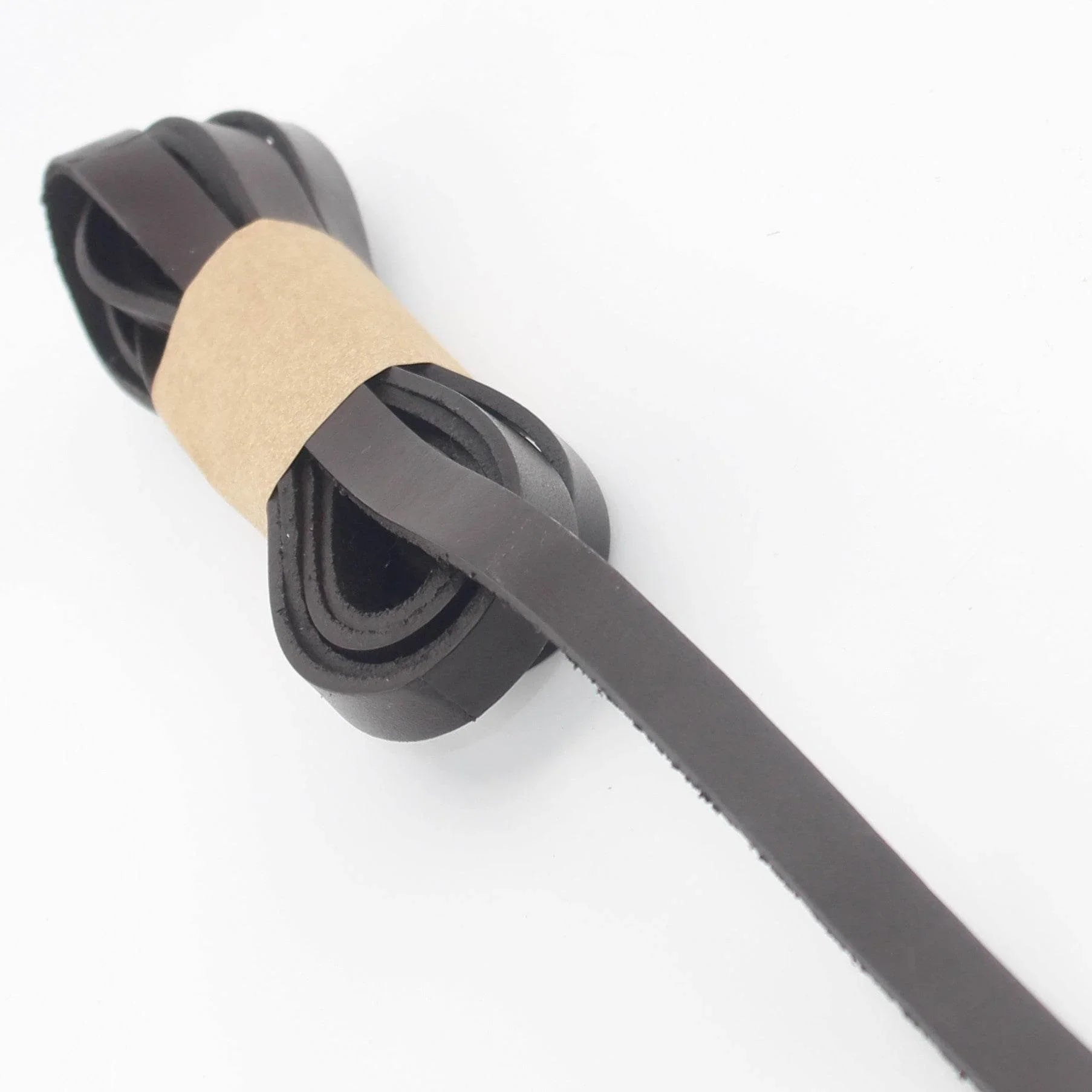 2 meters Real Leather Ribbon, 2mm Thick, available in 3mm, 6mm, 10mm or 15mm - ACCESSOIRES LEDUC BV