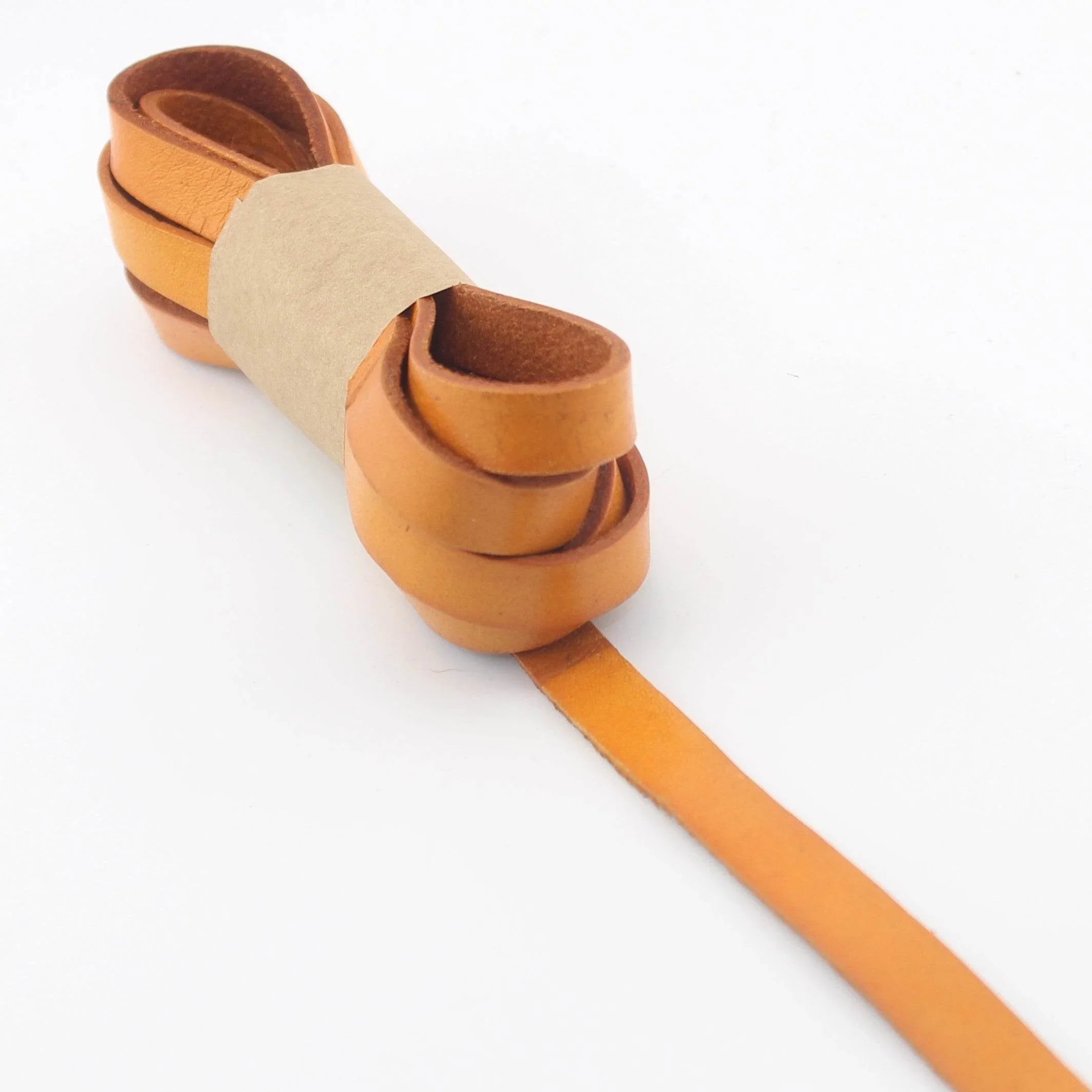 2 meters Real Leather Ribbon, 2mm Thick, available in 3mm, 6mm, 10mm or 15mm - ACCESSOIRES LEDUC BV