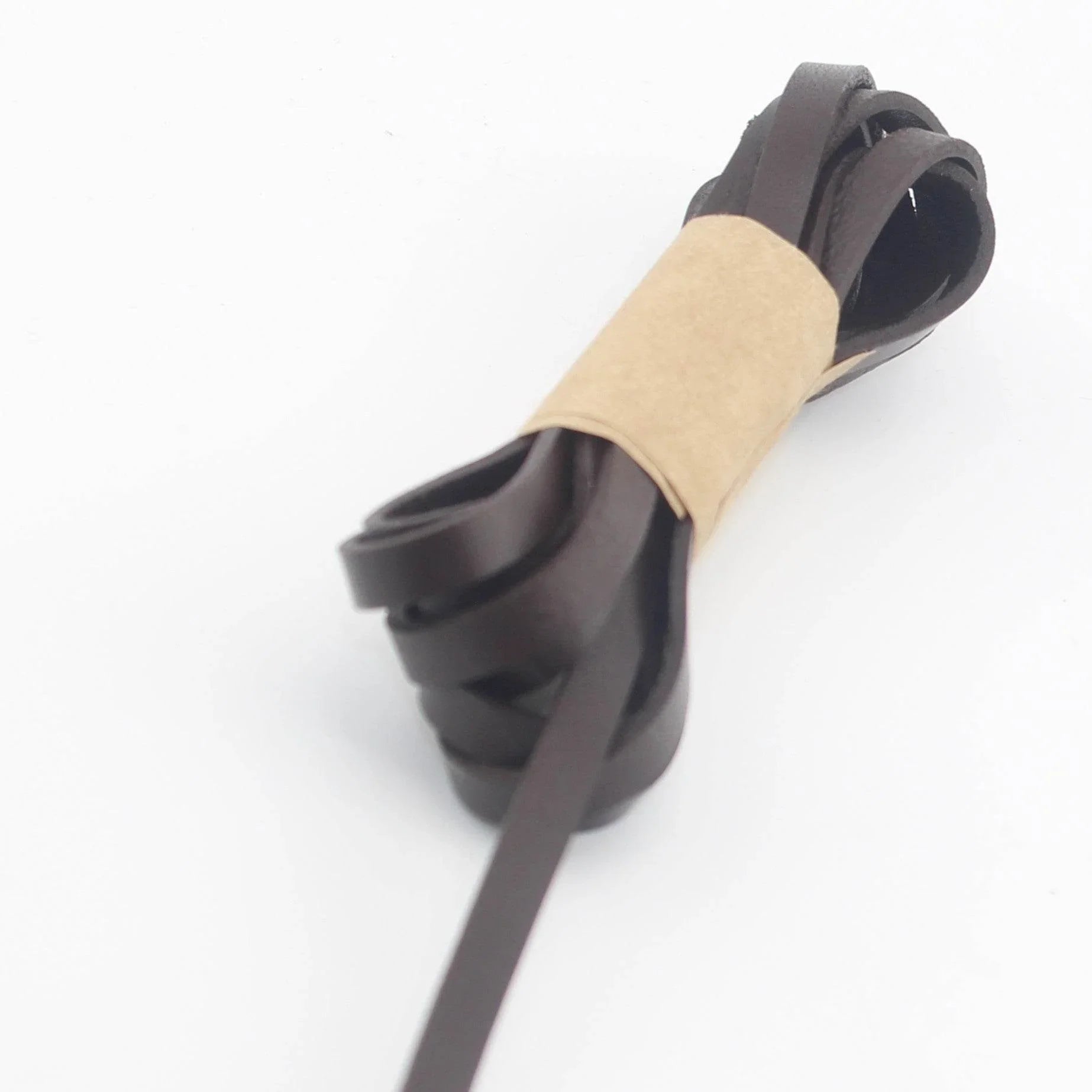 2 meters Real Leather Ribbon, 2mm Thick, available in 3mm, 6mm, 10mm or 15mm - ACCESSOIRES LEDUC BV