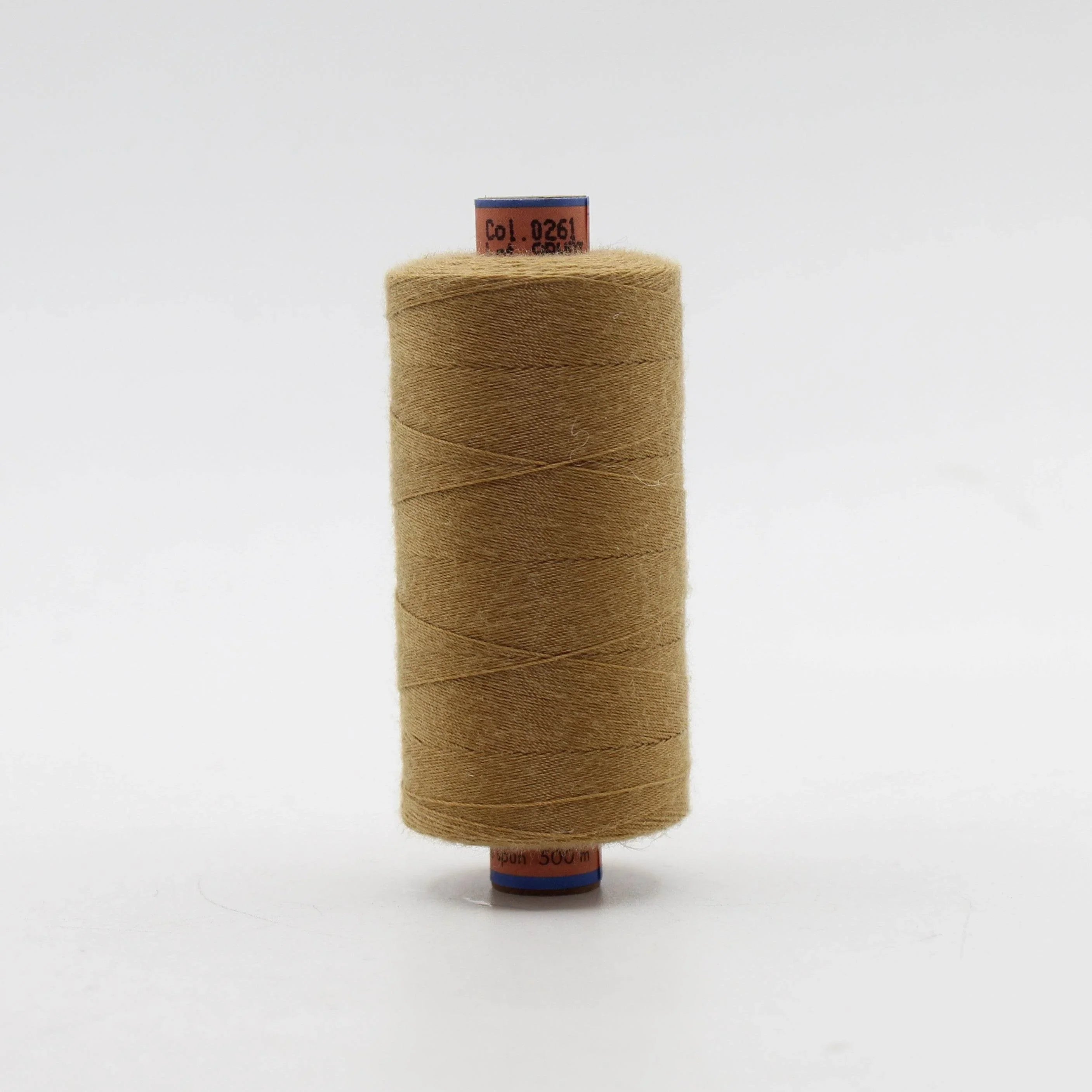 Amann Saba 50 TEX 60 - 500 meter - Polyvalent Thread / Yarn for zipper seams, jeans topstitching, or stitches where strength is important. - ACCESSOIRES LEDUC BV