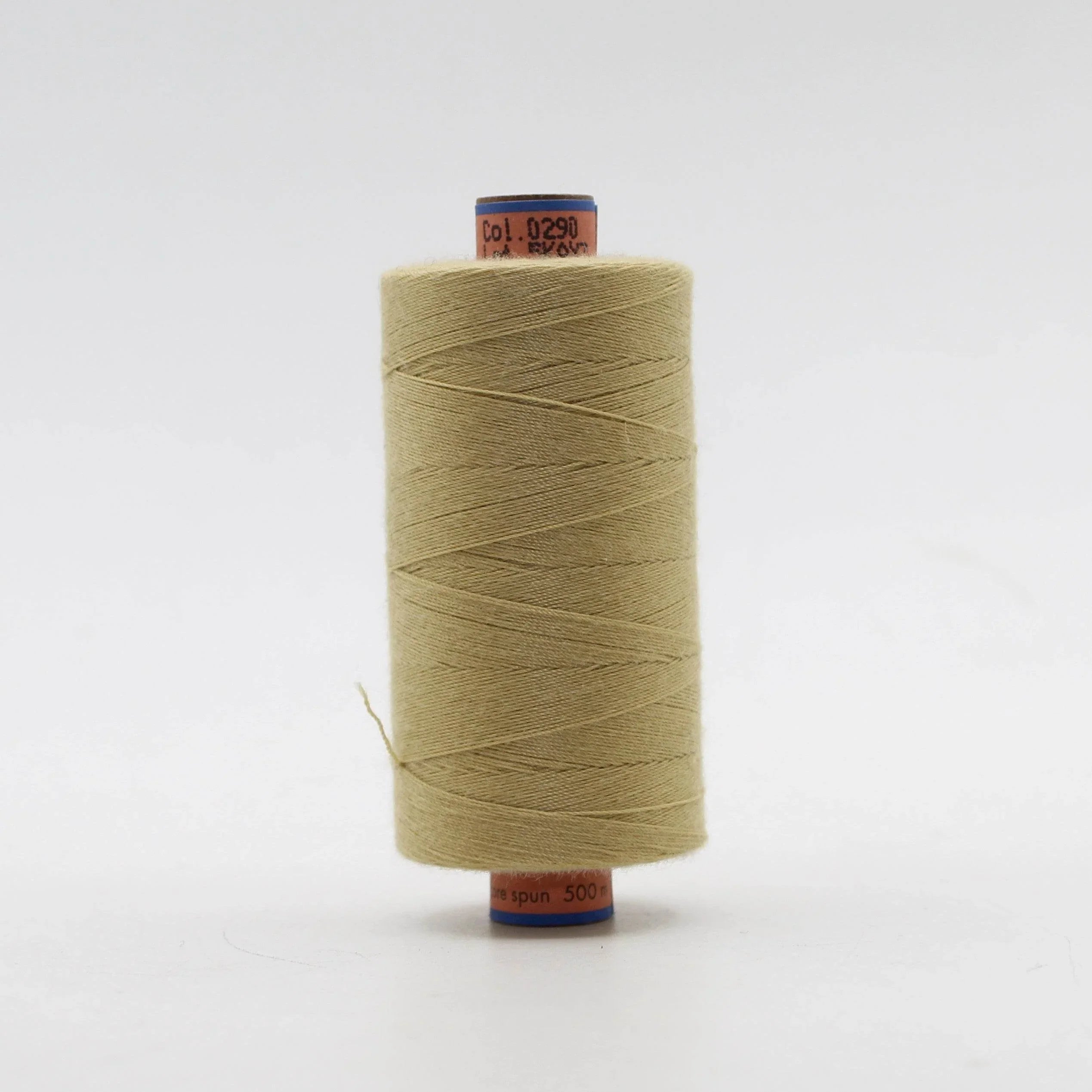 Amann Saba 50 TEX 60 - 500 meter - Polyvalent Thread / Yarn for zipper seams, jeans topstitching, or stitches where strength is important. - ACCESSOIRES LEDUC BV