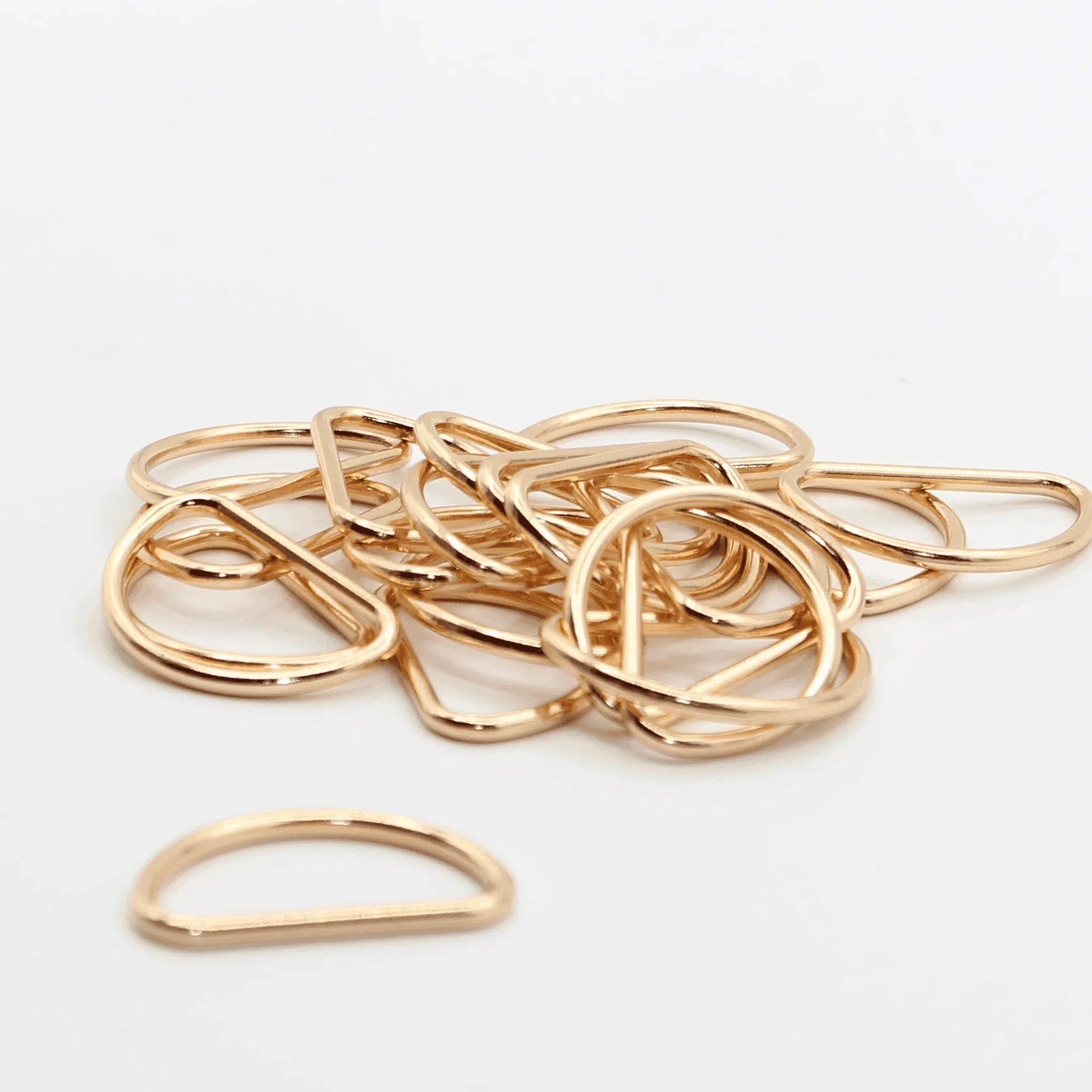 20 x D Ring Buckles #BME2509 - ACCESSOIRES LEDUC BV