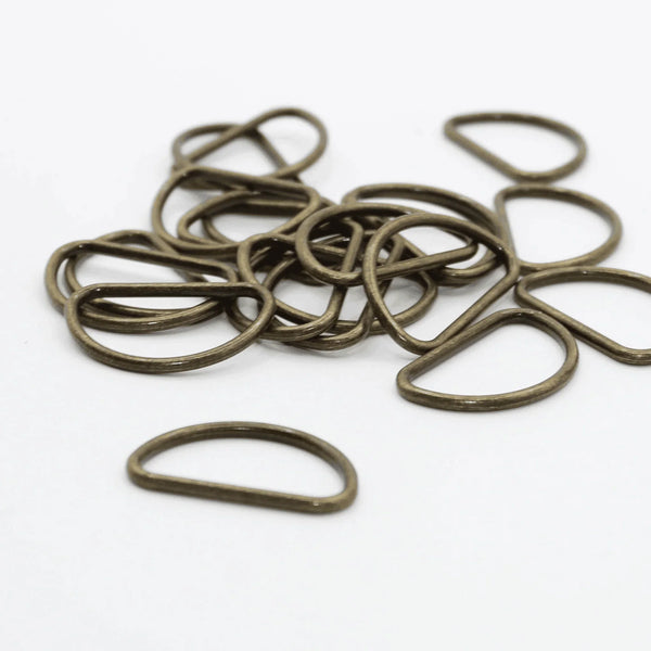 20 x D Ring Buckles #BME2509 - ACCESSOIRES LEDUC BV