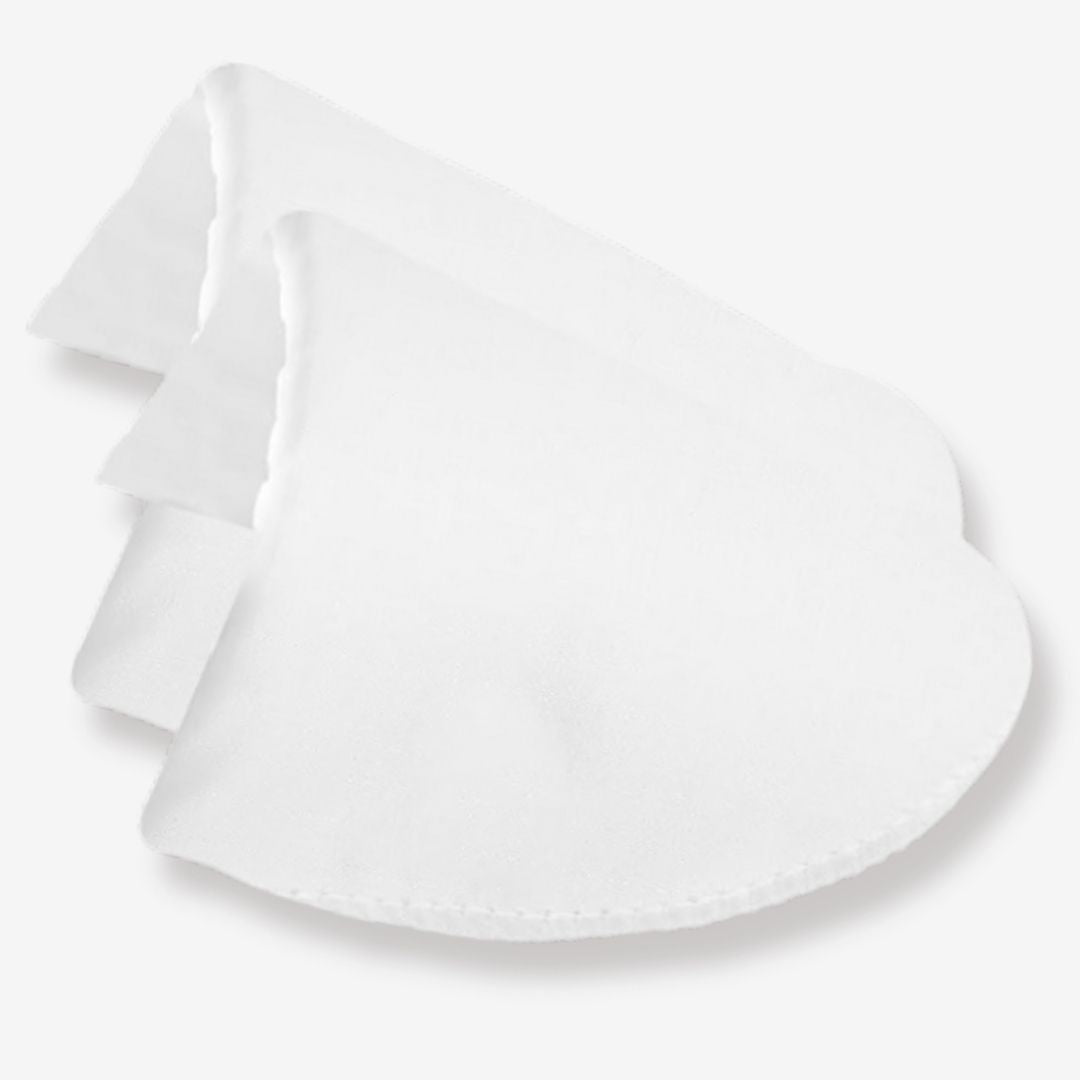 1 pair of Shoulder Pads, in Black or White, size 9x15cm