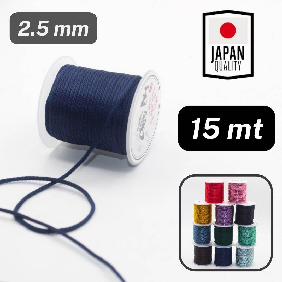 Roll of 15 meters Extra Strong Cord 2.5mm Japanese Quality - ACCESSOIRES LEDUC BV