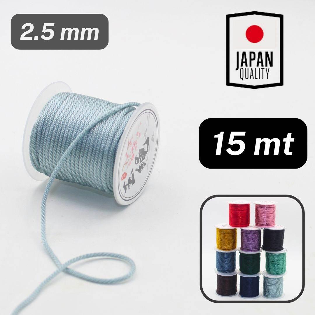 Roll of 15 meters Extra Strong Cord 2.5mm Japanese Quality - ACCESSOIRES LEDUC BV