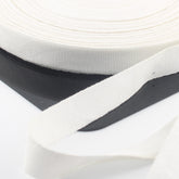 20 meters 22mm White Viscose Gros Grain Soft Ribbon