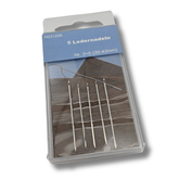 Set of 5 Sewing Needles designed for Leather Size 3+5 (39-43mm) #H231259