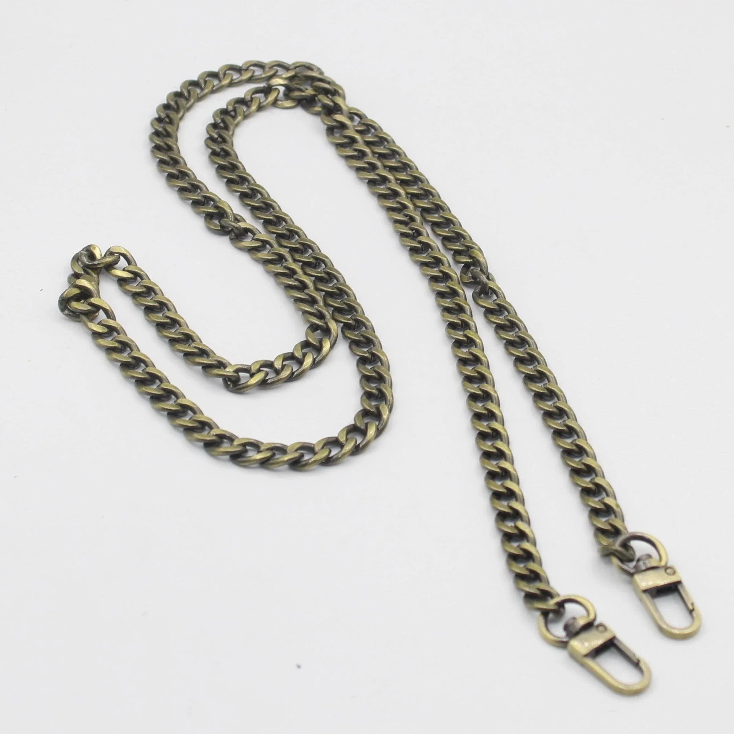 100cm long Chain with Lobsters (rings 14mm long, 10mm high) #CHAIN538 - ACCESSOIRES LEDUC BV
