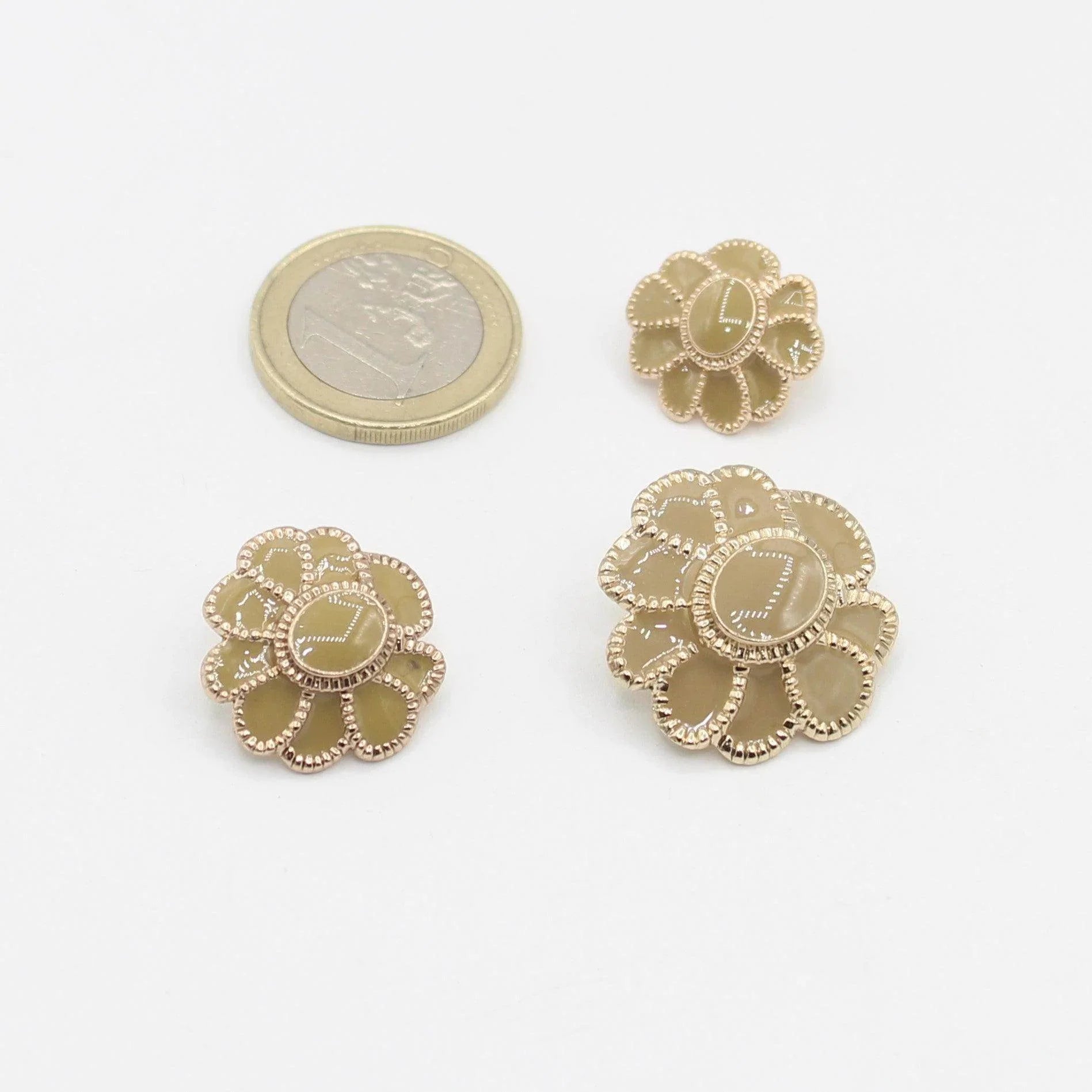 Strass Shank Buttons #VBN64X - ACCESSOIRES LEDUC BV