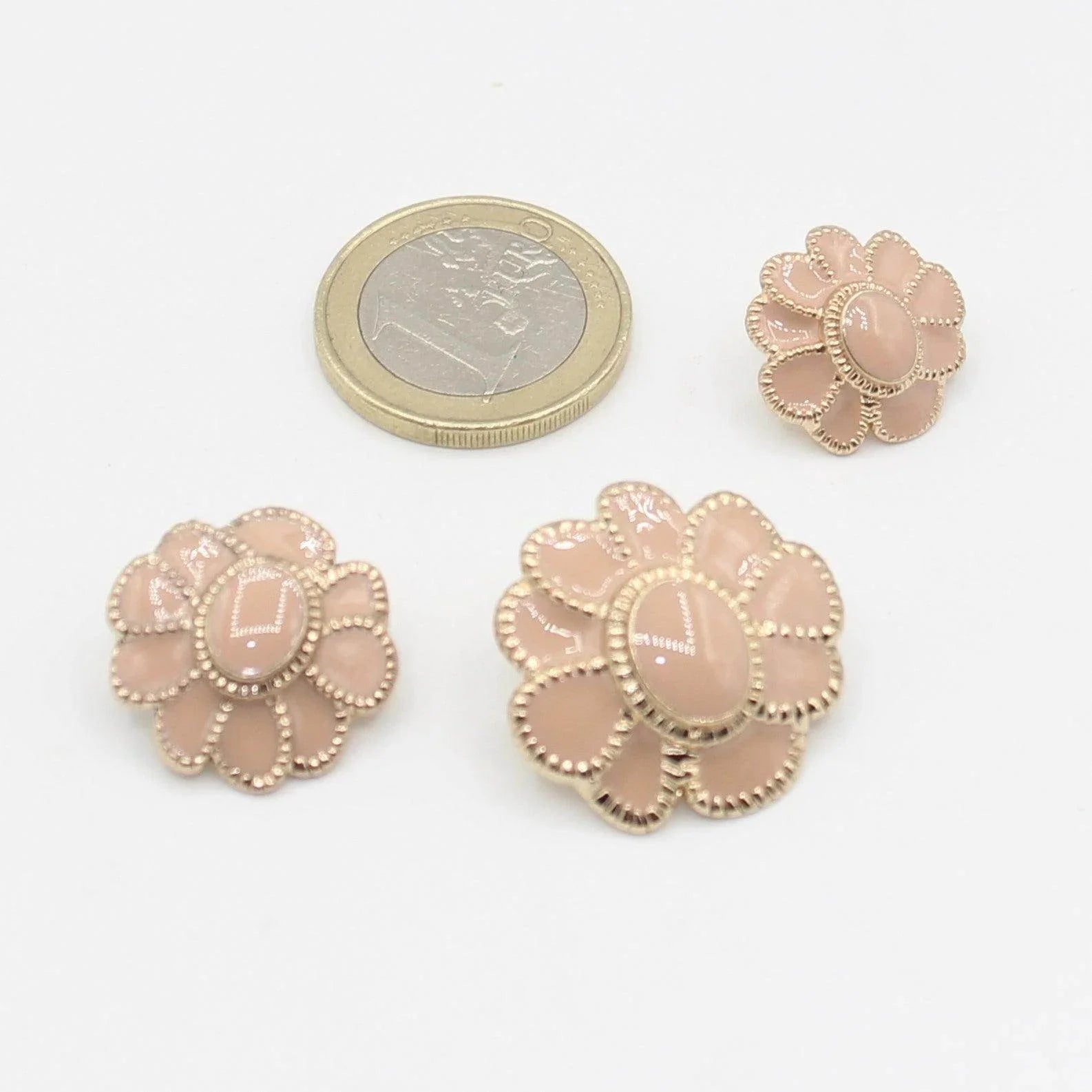 Strass Shank Buttons #VBN64X - ACCESSOIRES LEDUC BV